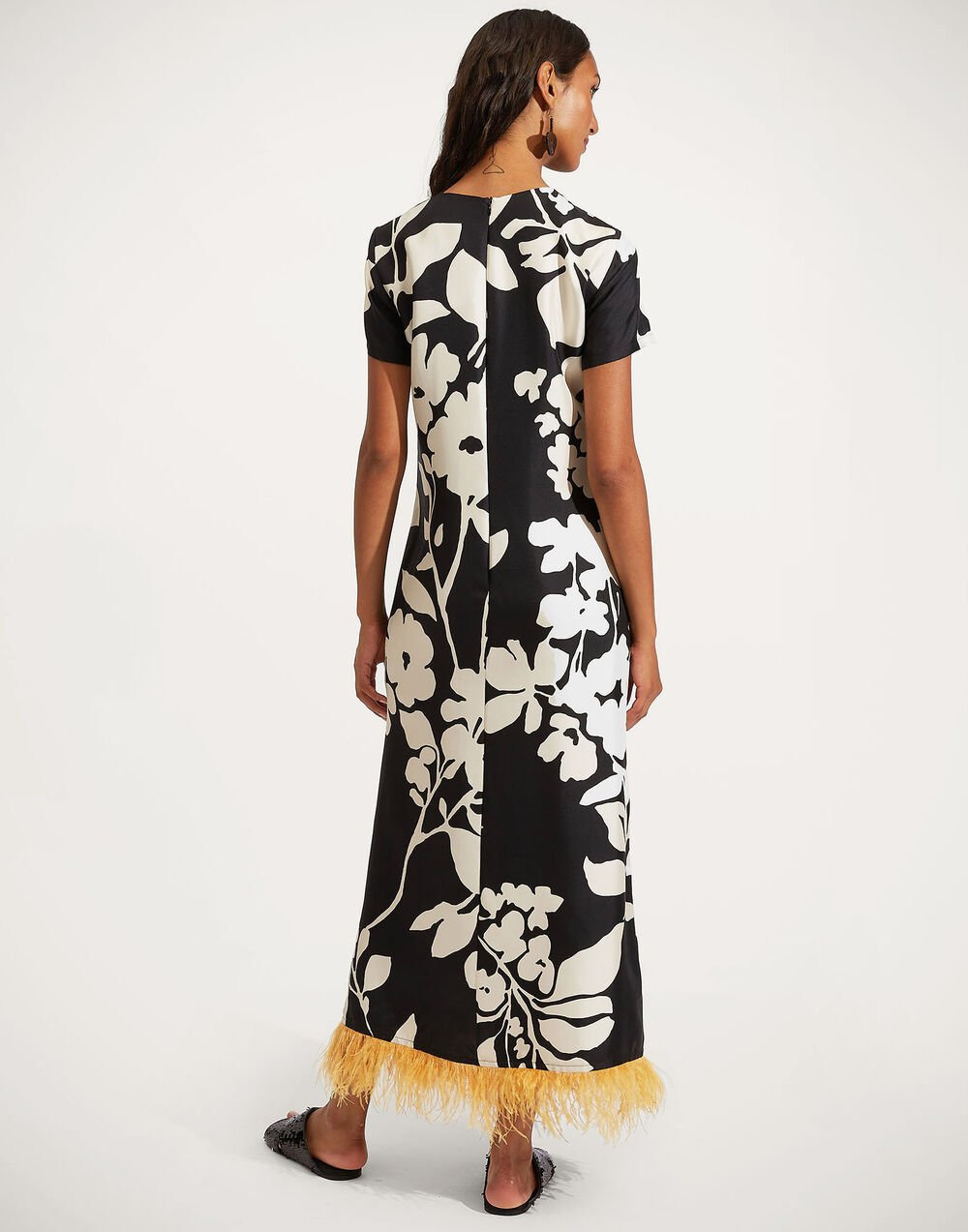 Swing Dress (With Feathers) - 5
