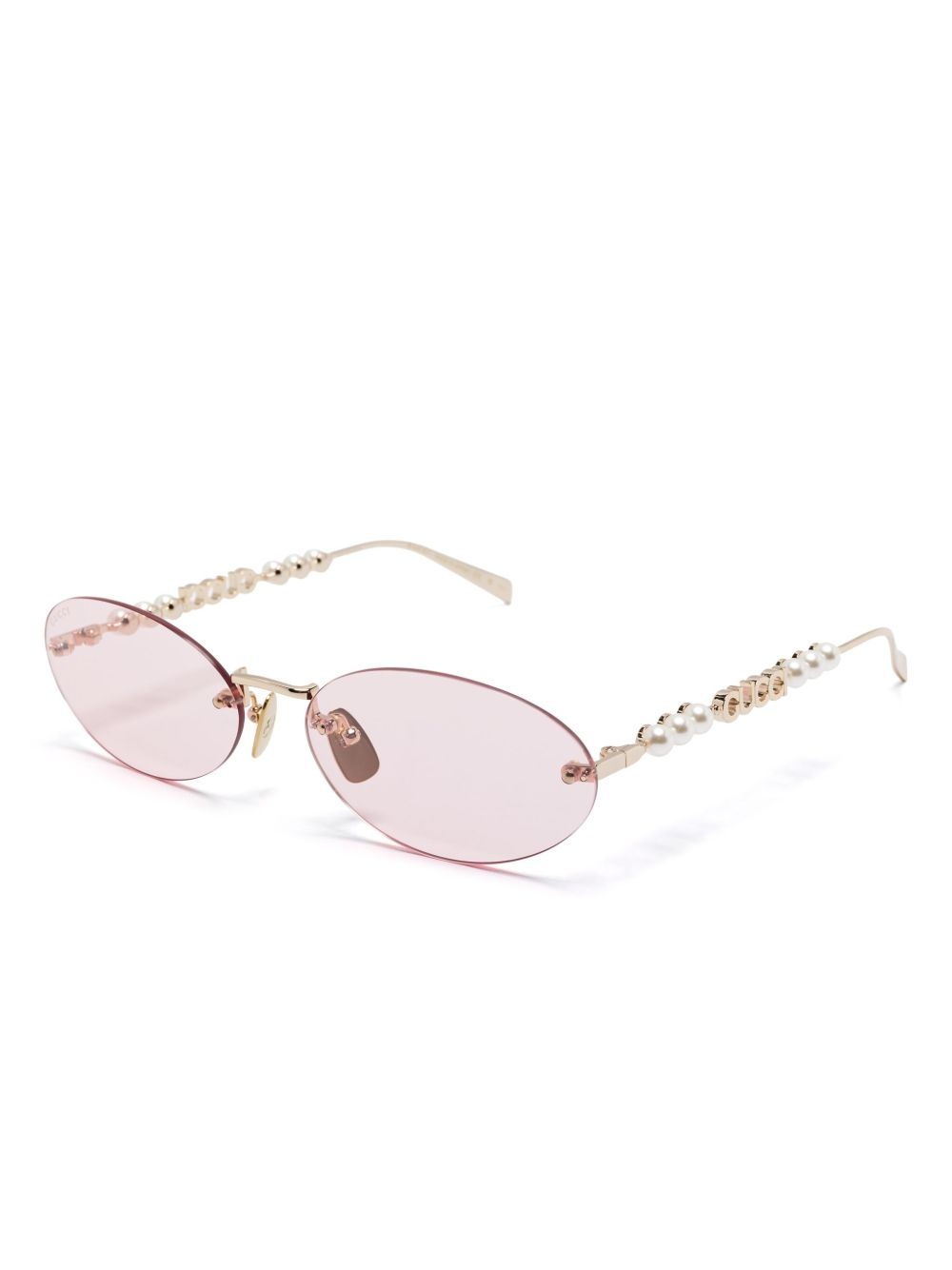 oval-frame sunglasses - 2