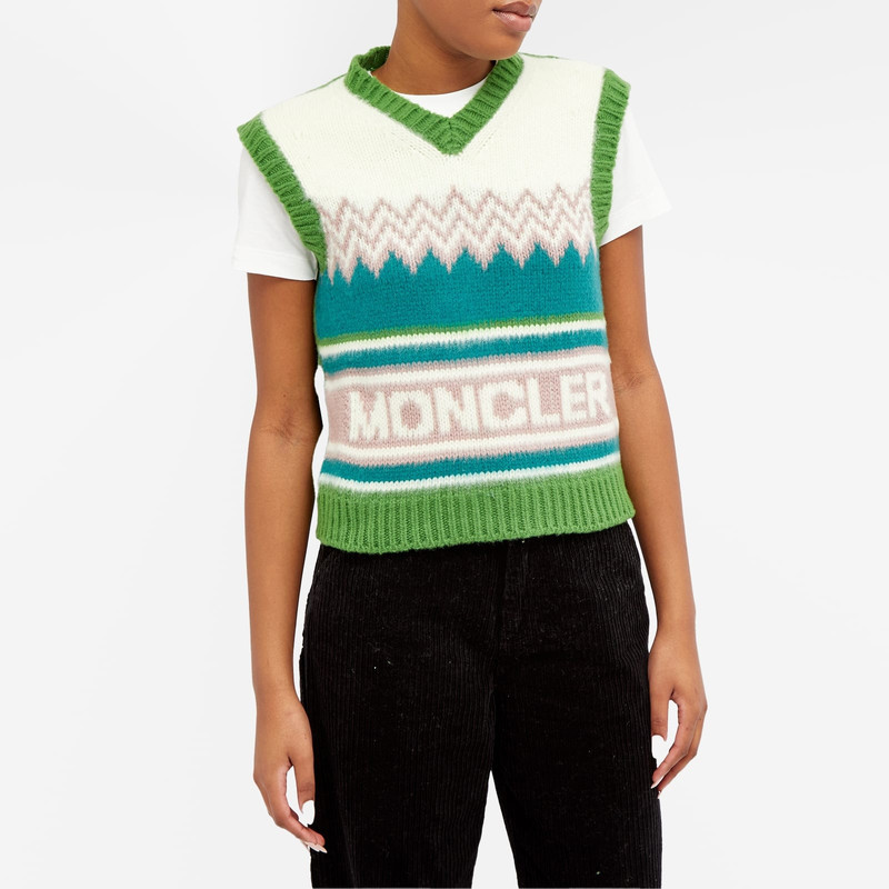 Moncler Moncler Knitted Vest Top outlook