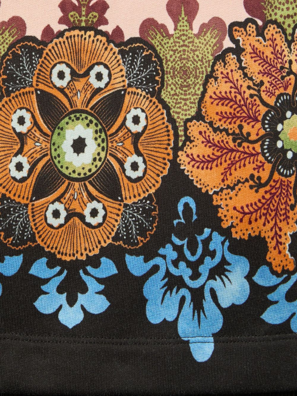 floral-print fringe t-shirt - 4