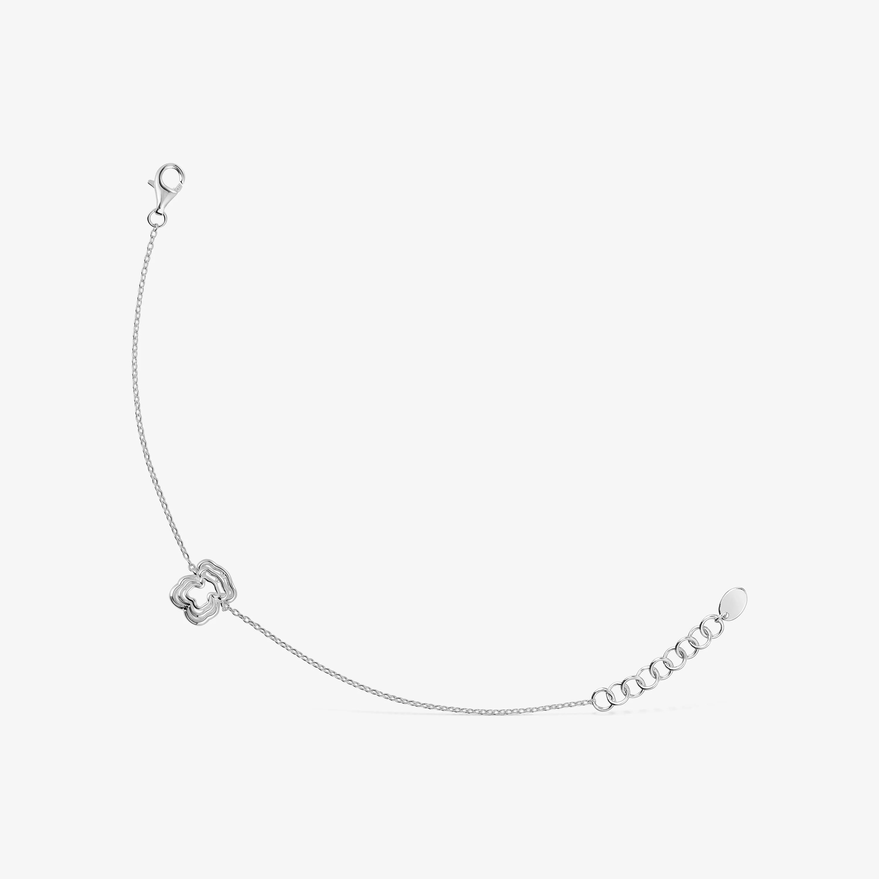 Bickie silver triple bear Bracelet - 1