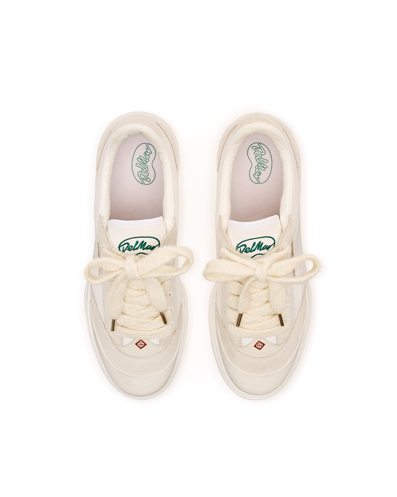 Women's Del Mar White Sneaker | Casablanca Paris - 4