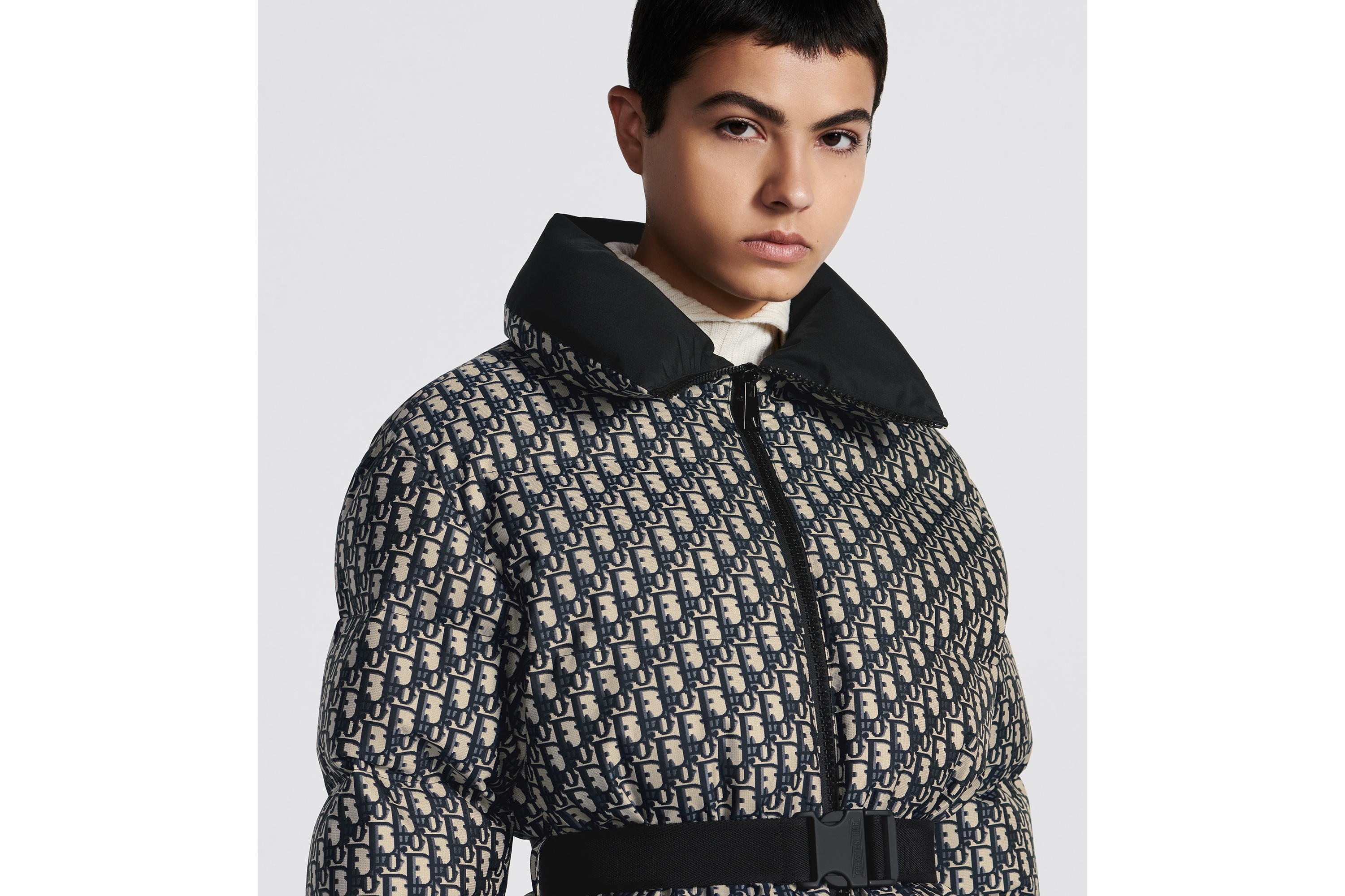 Dior DiorAlps Puffer Jacket with Belt | REVERSIBLE