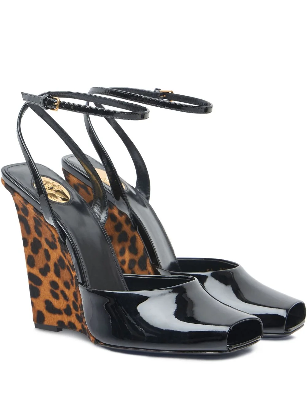 110mm wedge-heel sandals - 1