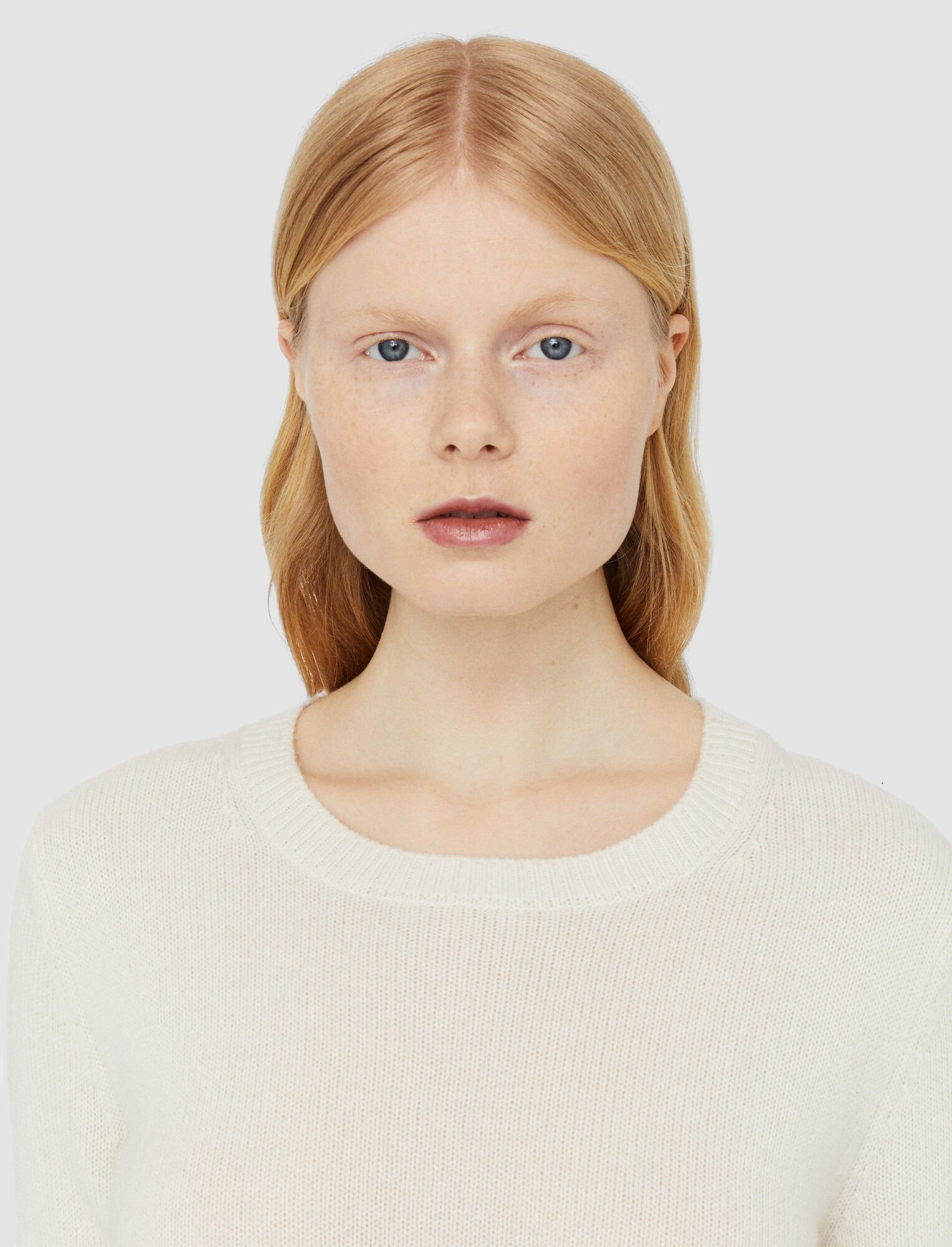 Pure Cashmere Round Neck Jumper - 3