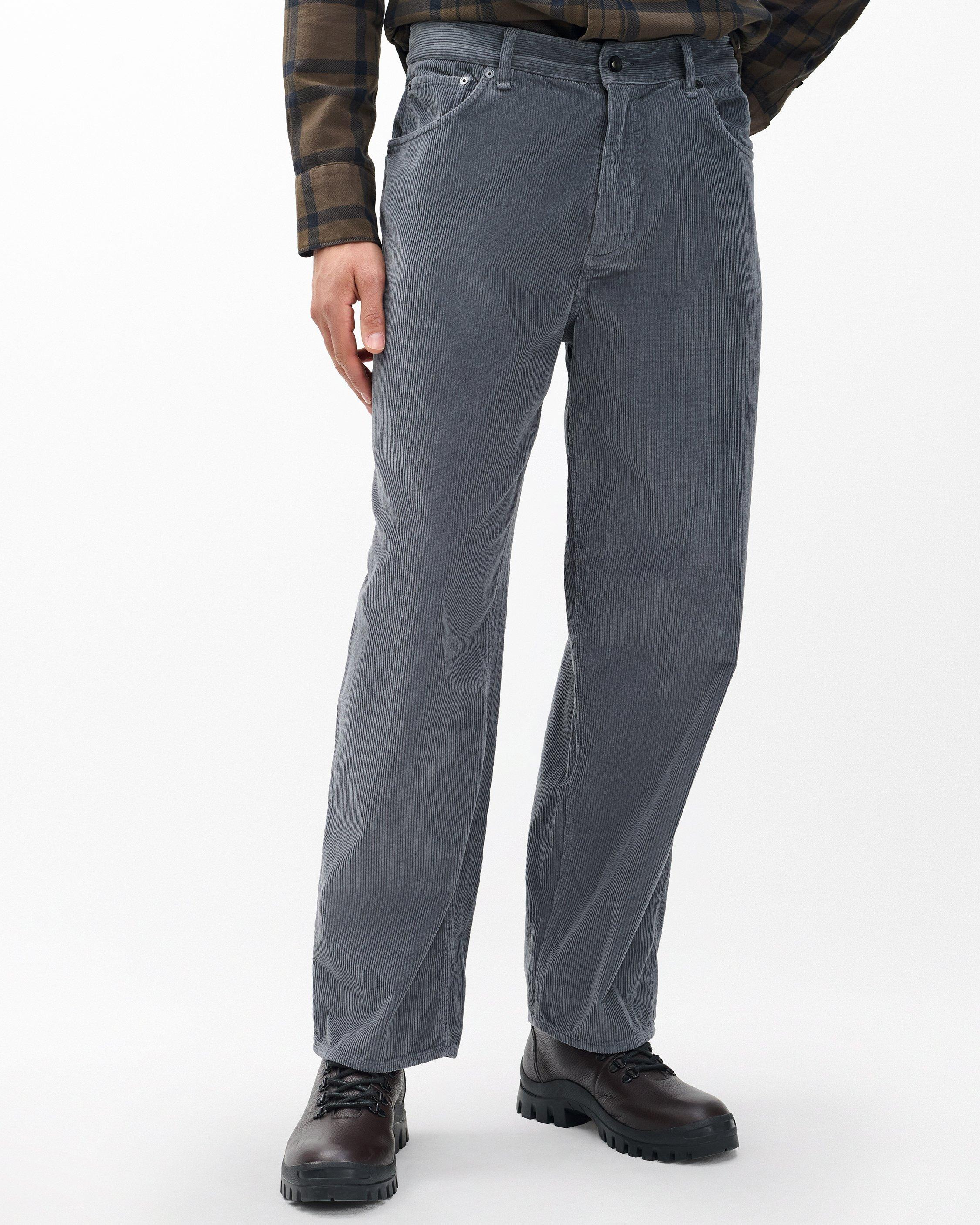 rbBAGGY Fit Corduroy Pants - 4
