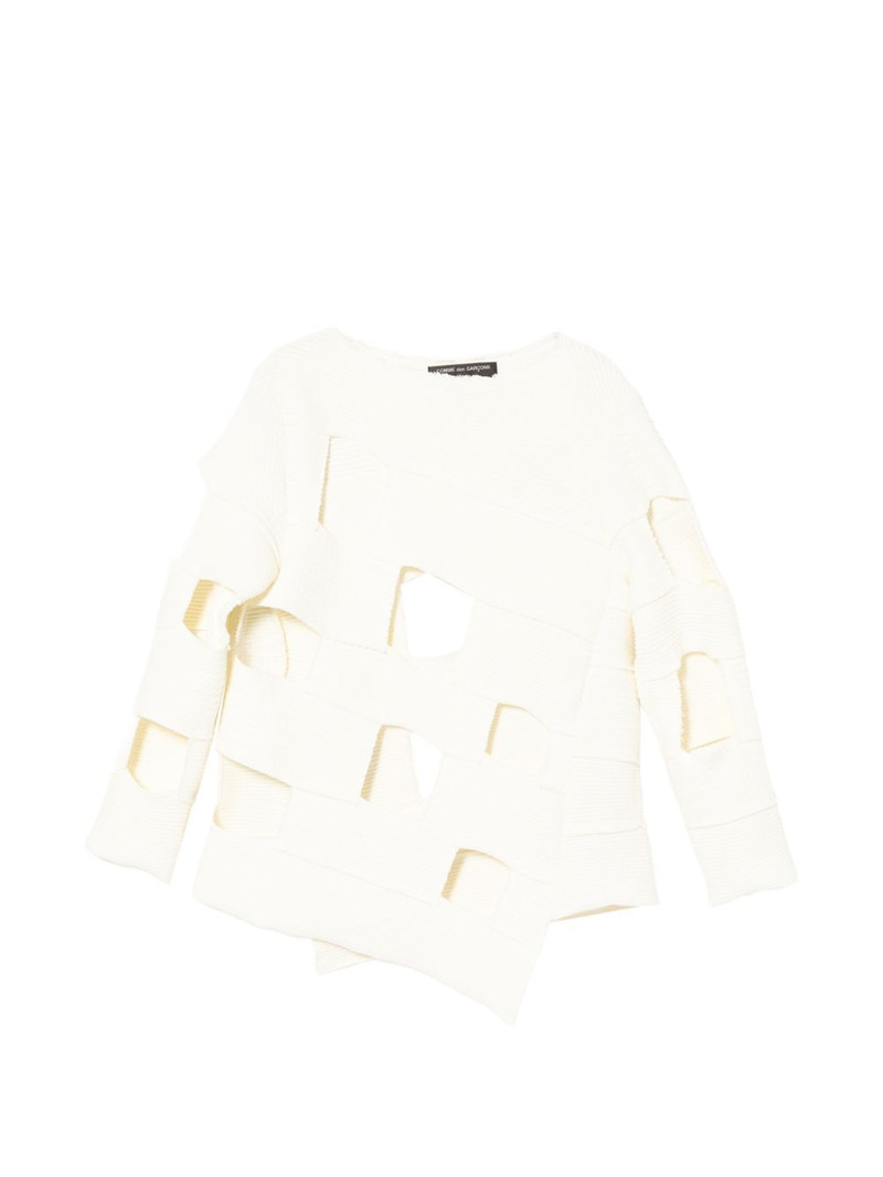 cut-out sweater 1