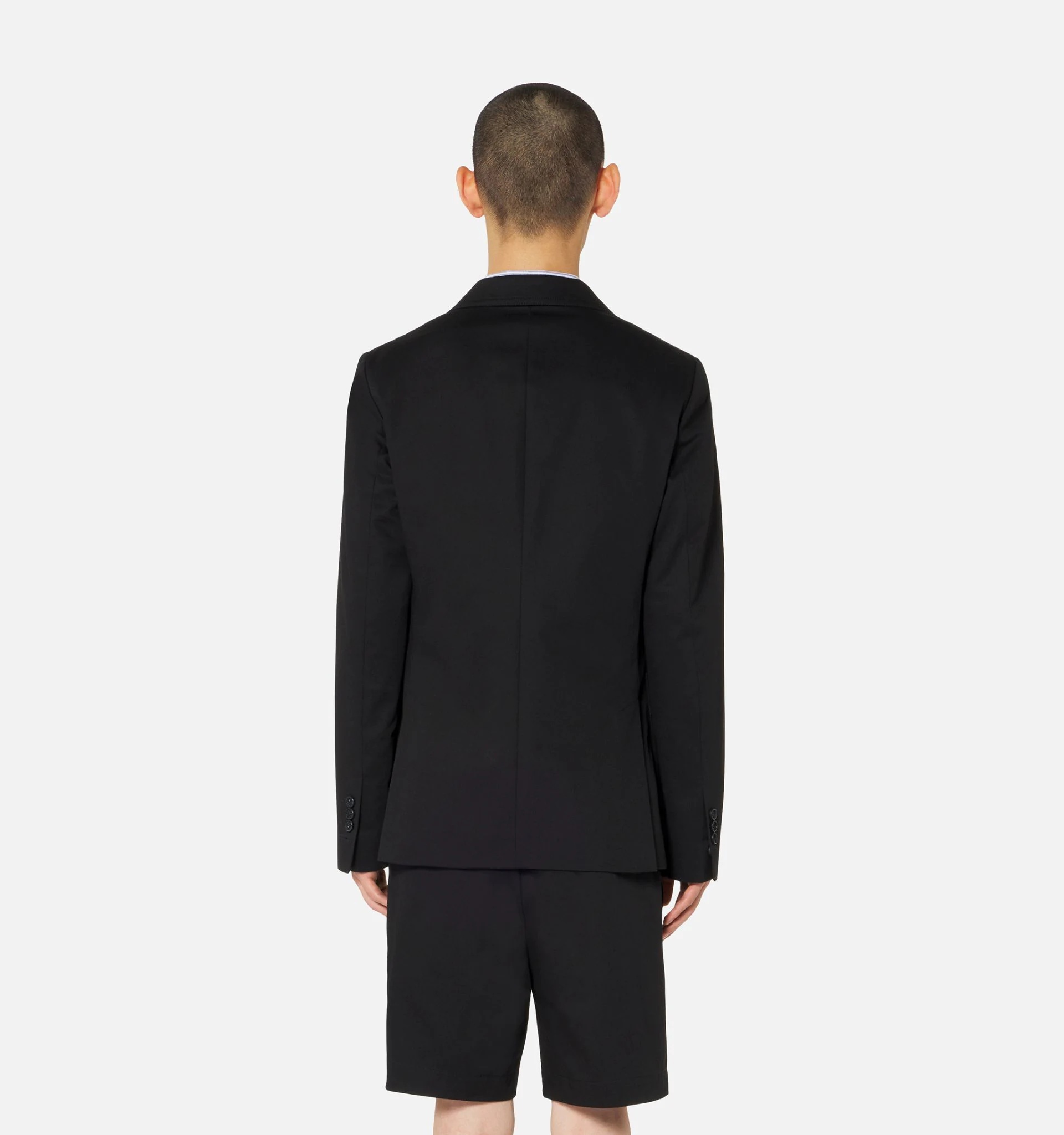 Two Buttons Patch Pockets Jacket - 6