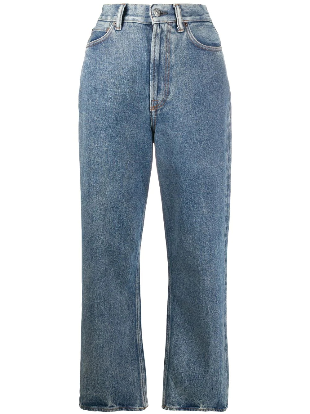 relaxed tapered jeans - 1