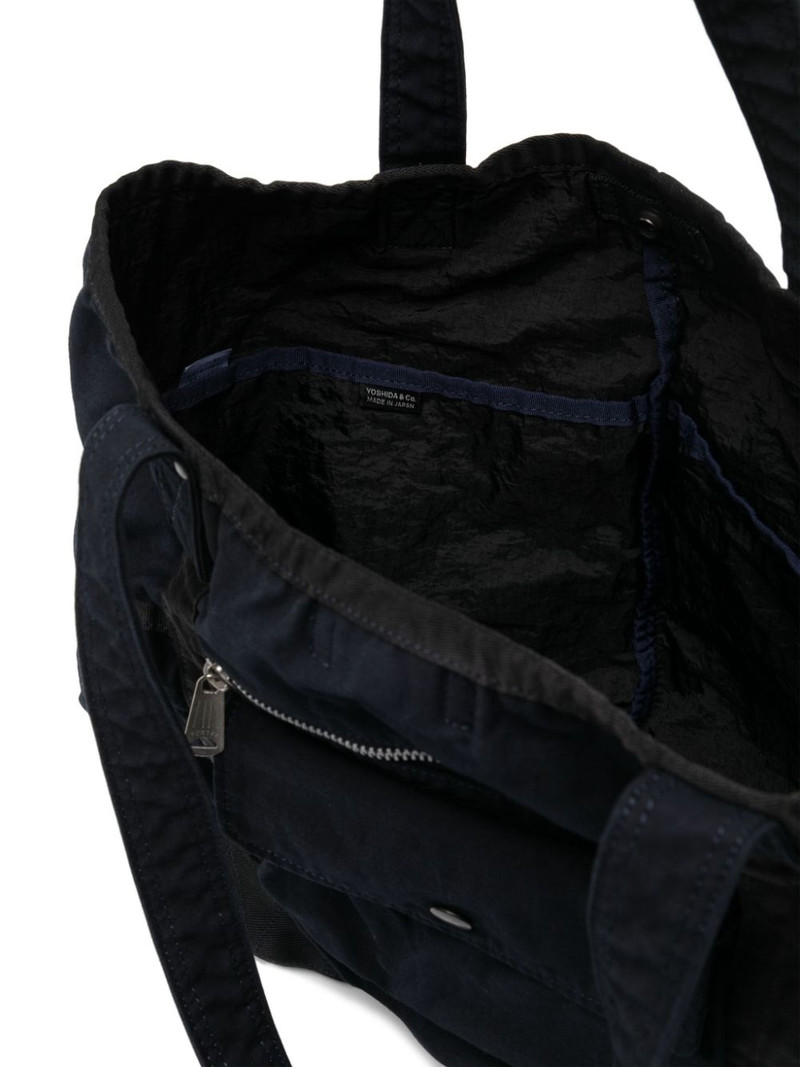Crag panelled tote bag 5
