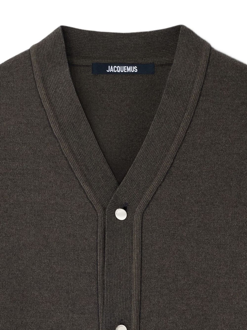 JACQUEMUS V-neck cardigan outlook