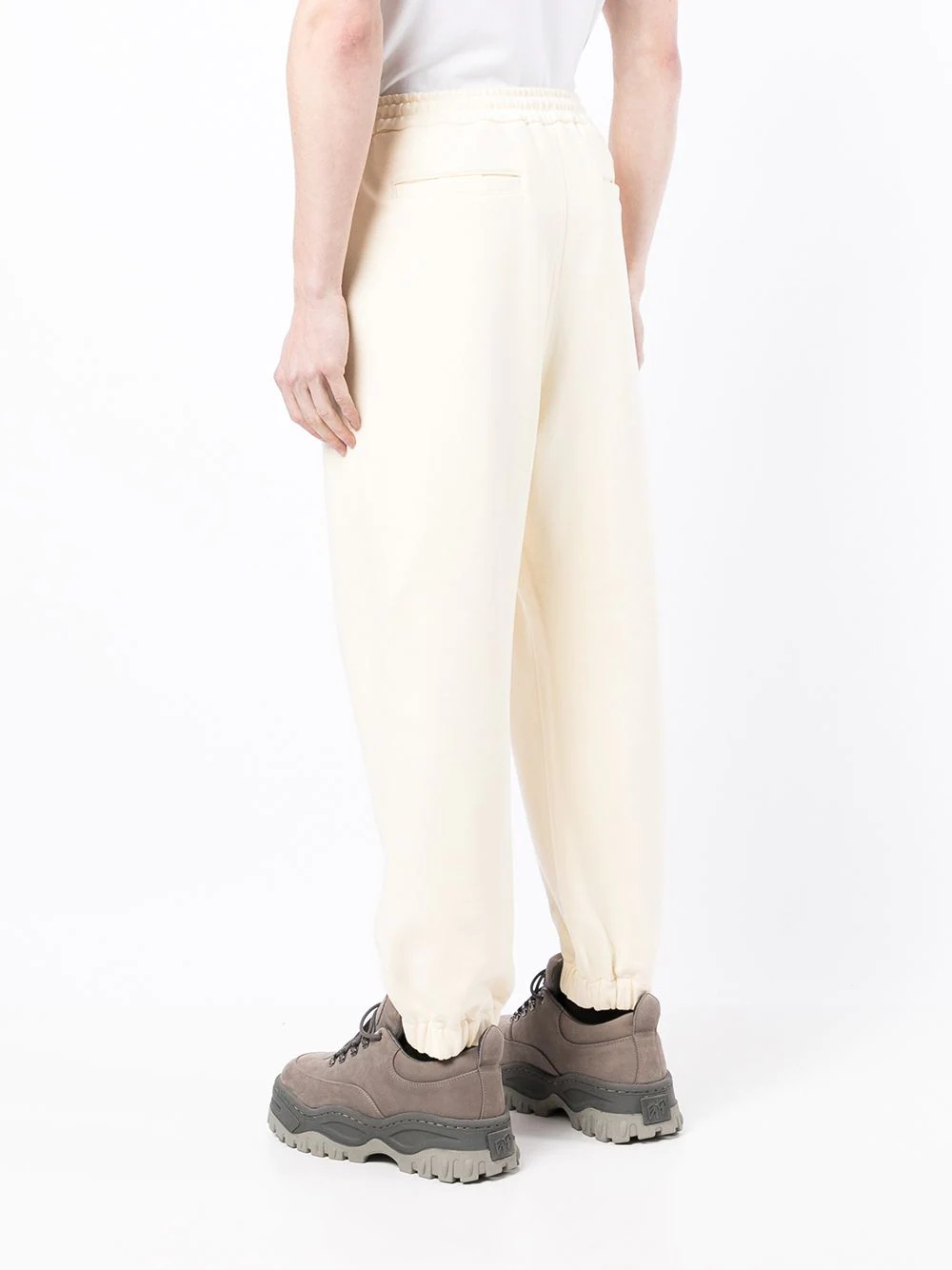 drawstring track pants - 4