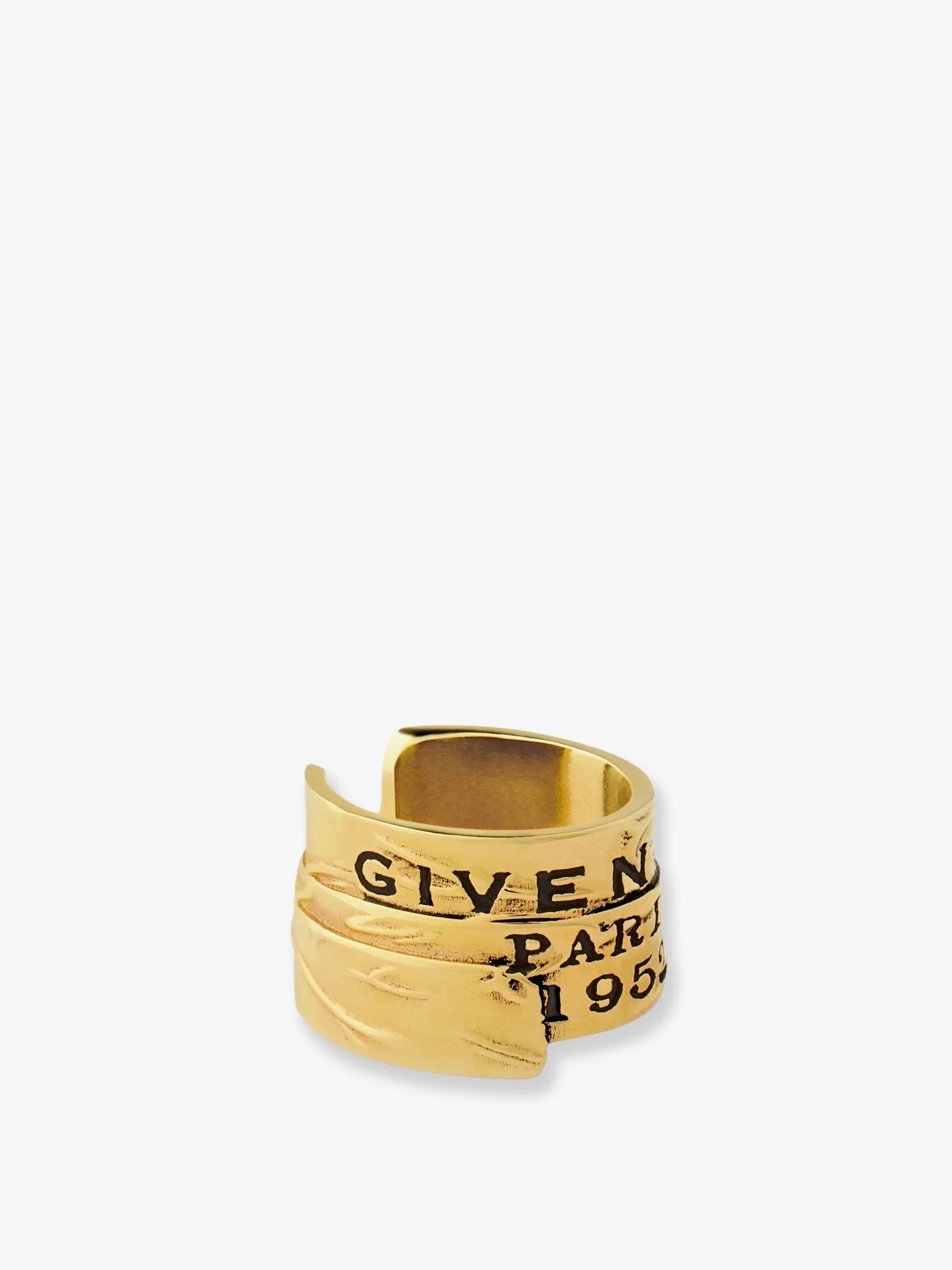 Givenchy Metal Givenchy Tape Earcuff With Gold Finishes - 1