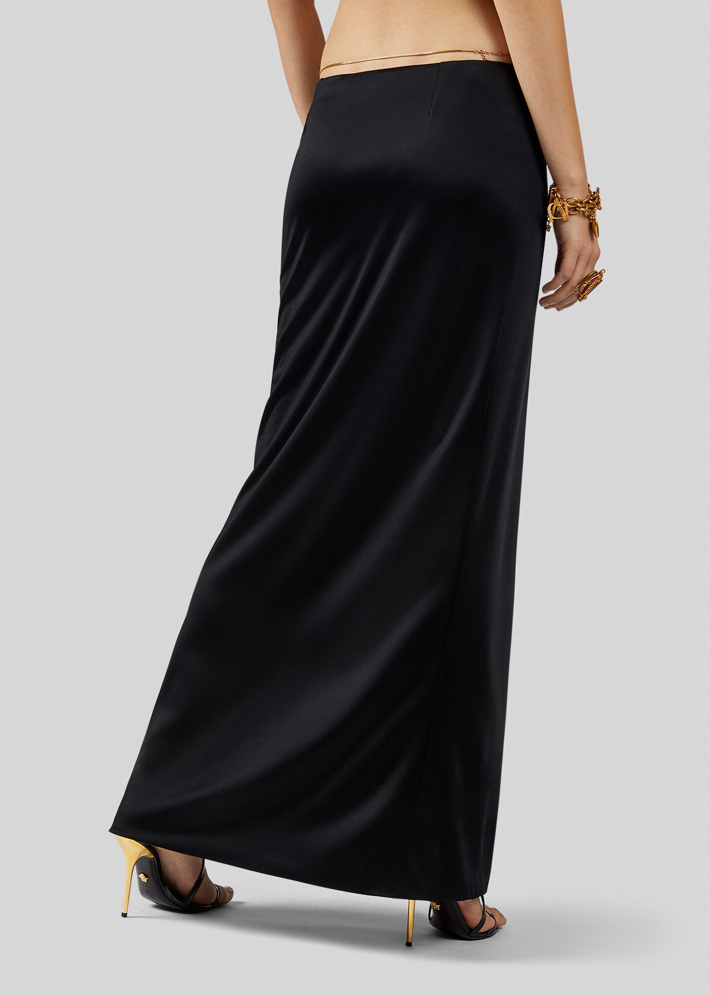 Safety Pin Maxi Skirt - 4