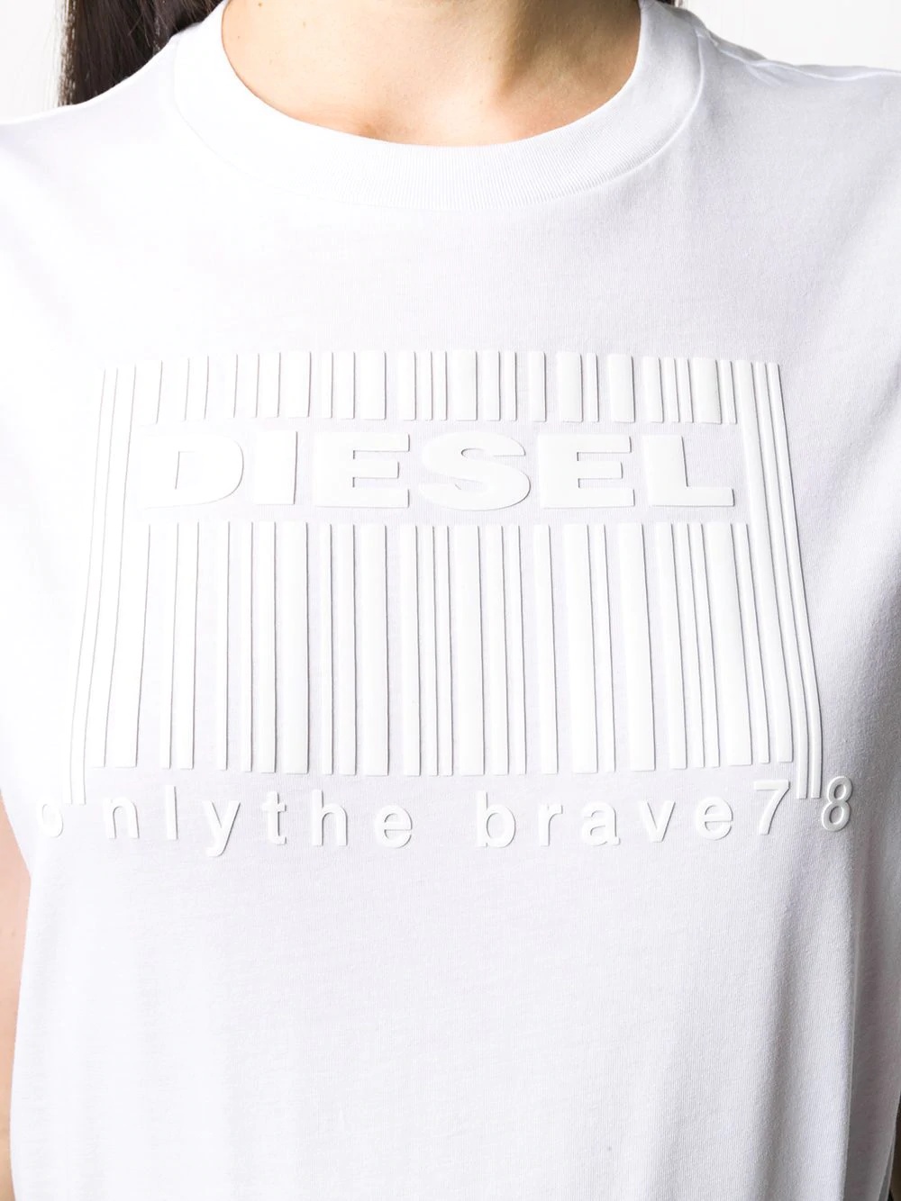 barcode logo print T-shirt - 5