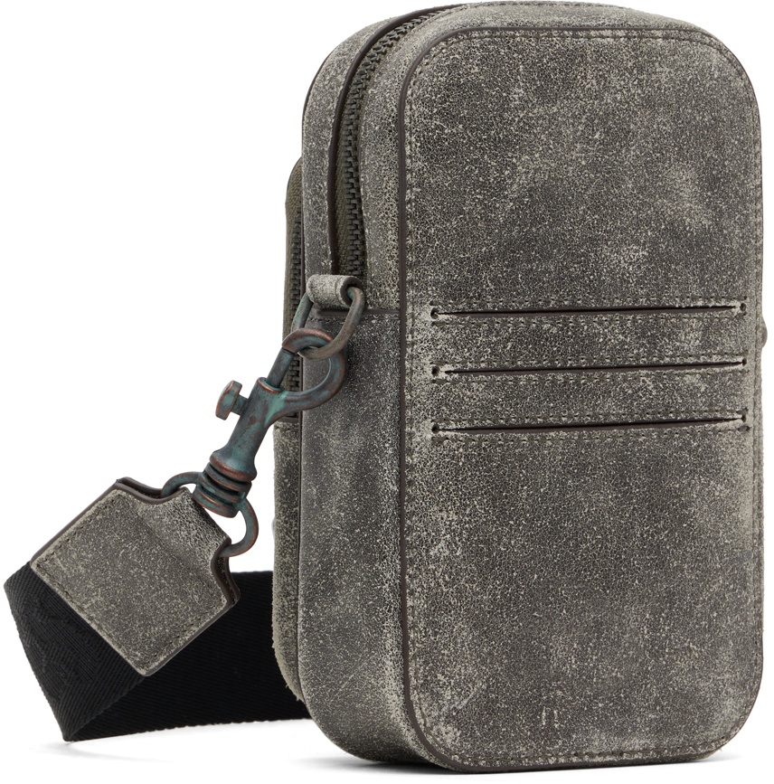 Gray Phone Crossbody Pouch - 3