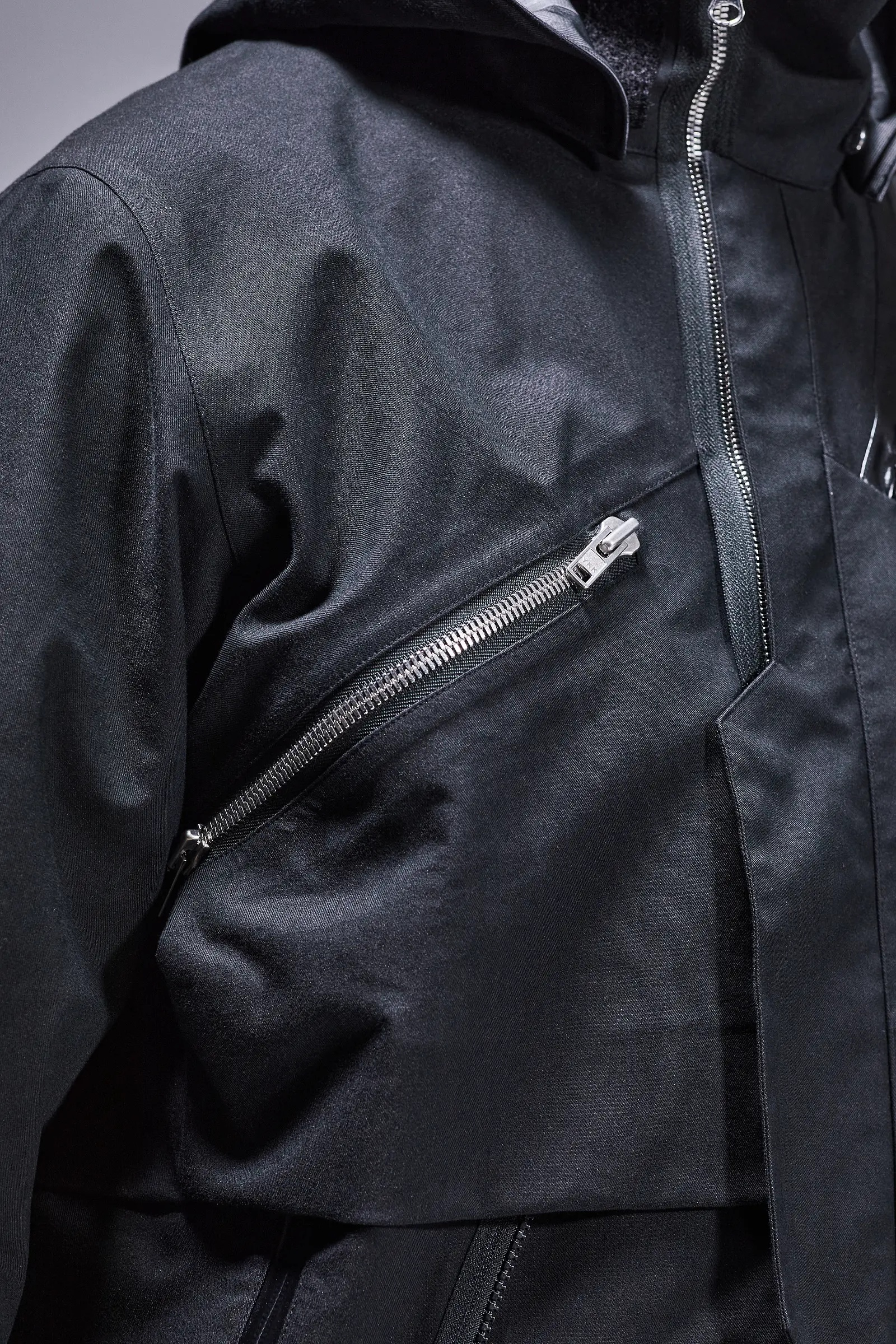 J1WB-BQ 3L Interops Jacket Black - 28