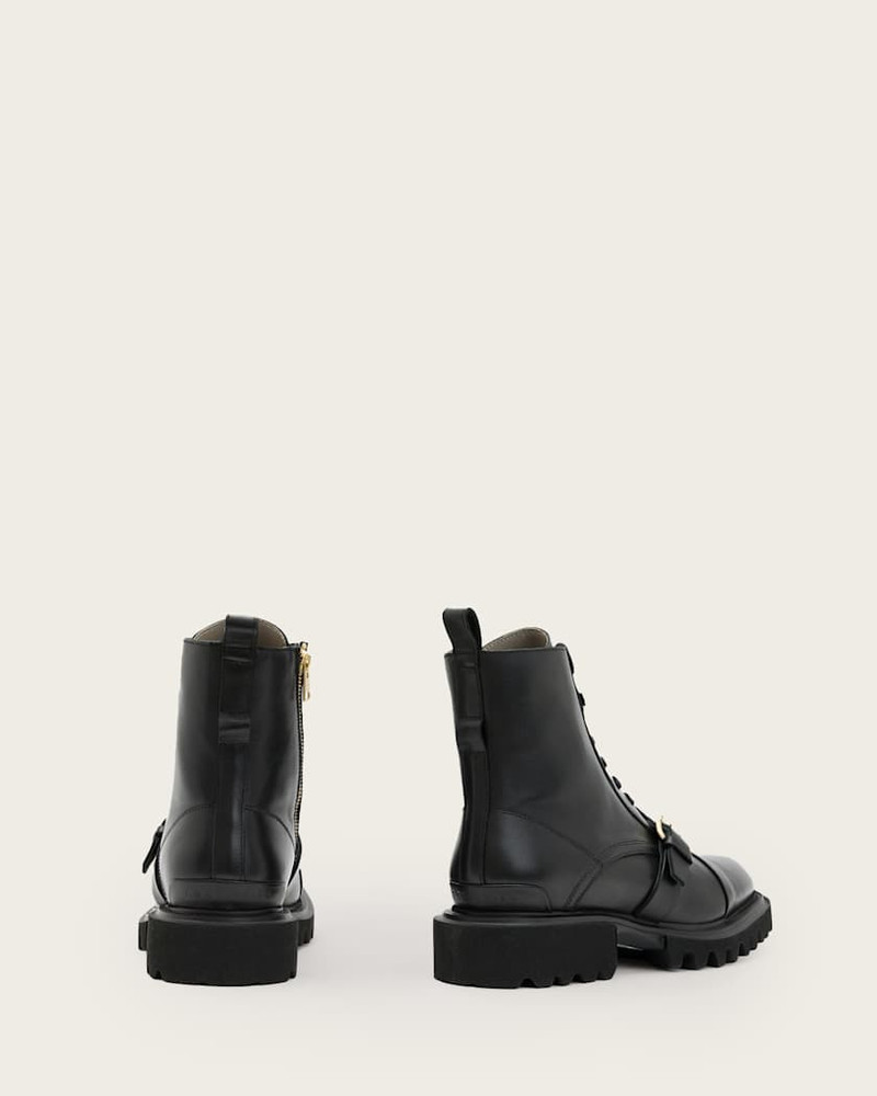 TORI LEATHER BOOTS 7