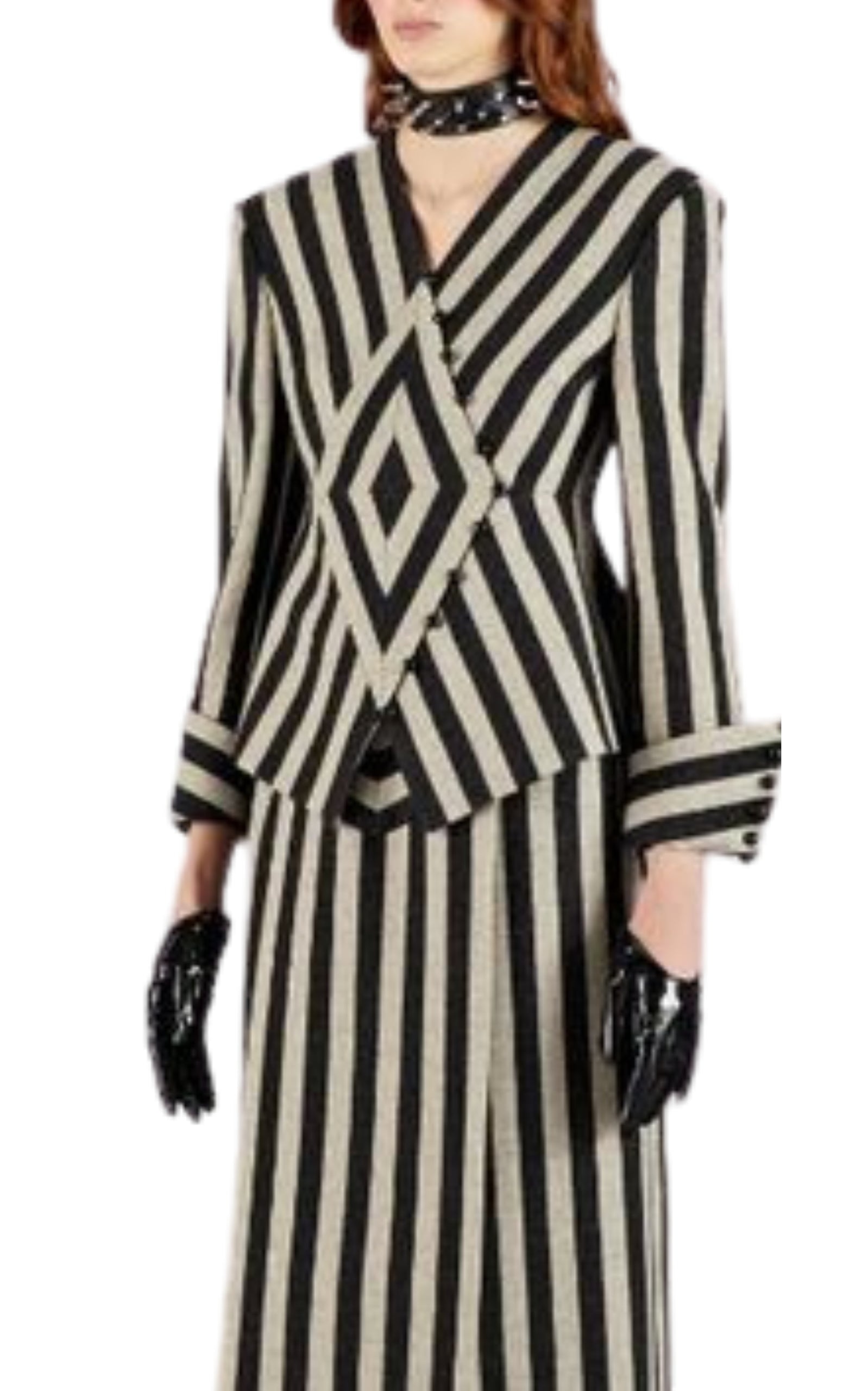 Wool Blend  Blazer Jacket - 2