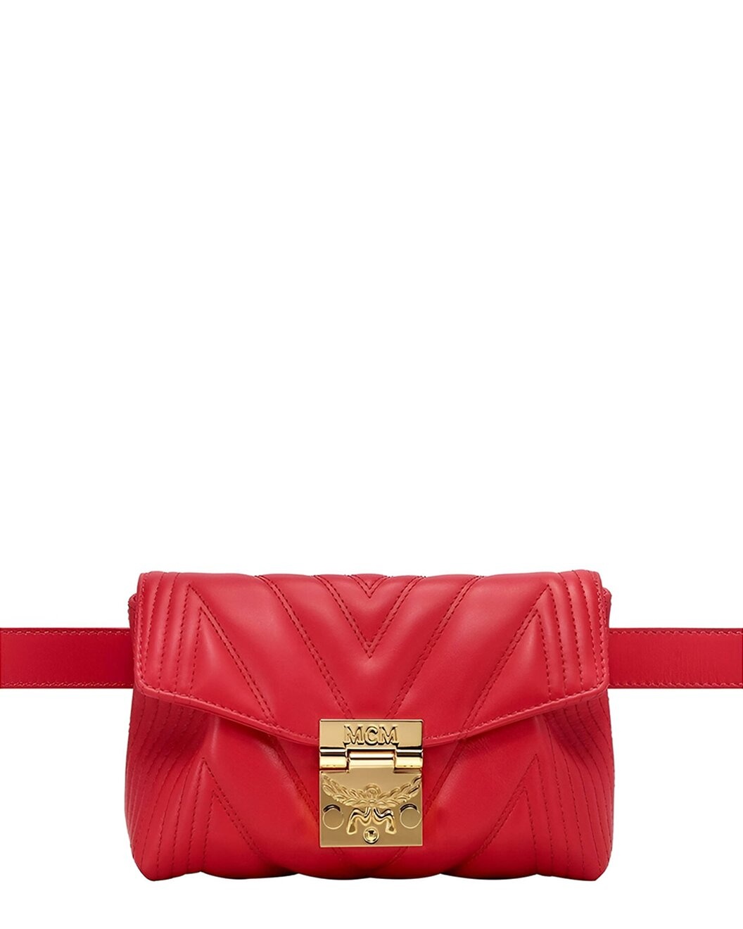 MCM Patricia Leather Crossbody - 1
