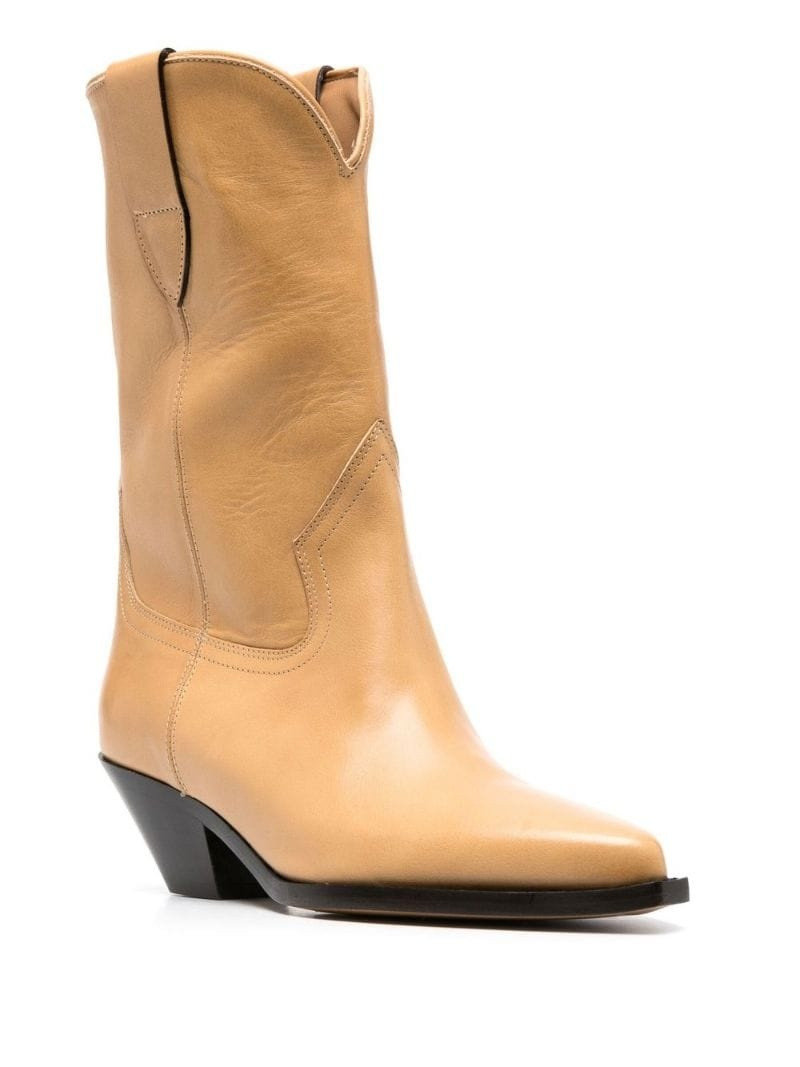 Isabel Marant 60mm Dahope leather boots outlook
