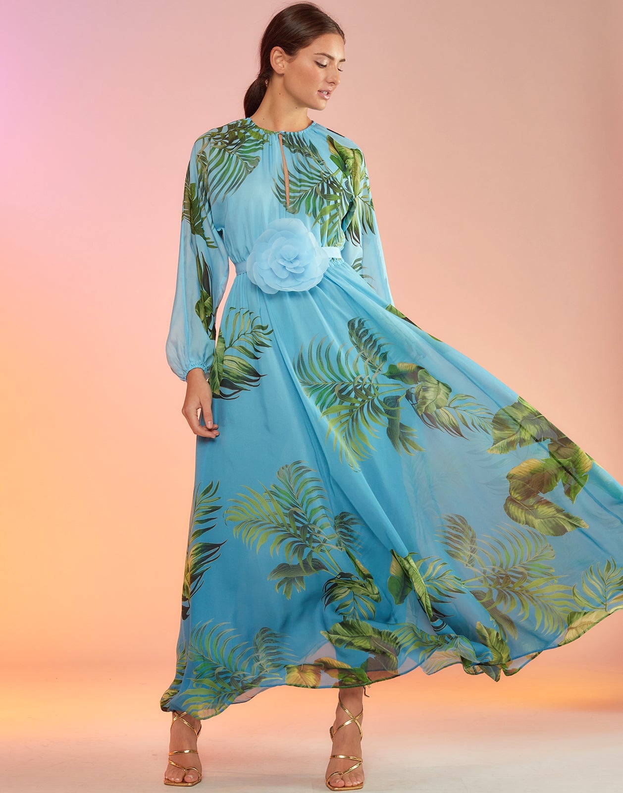 Messina Silk Dress - 7