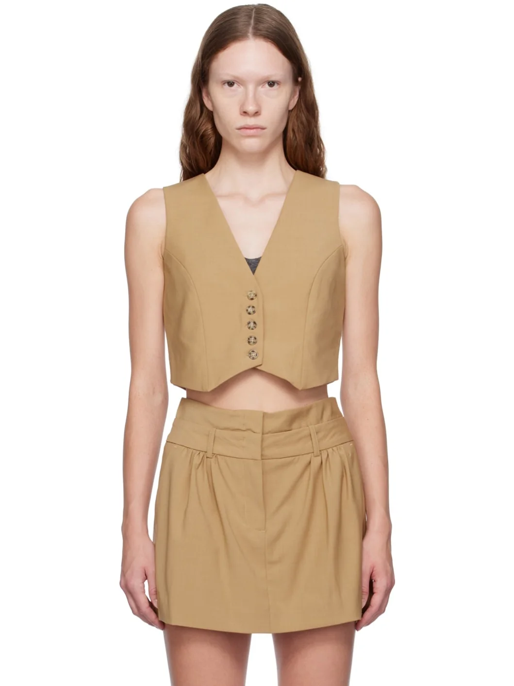 Brown Pisa Vest - 1