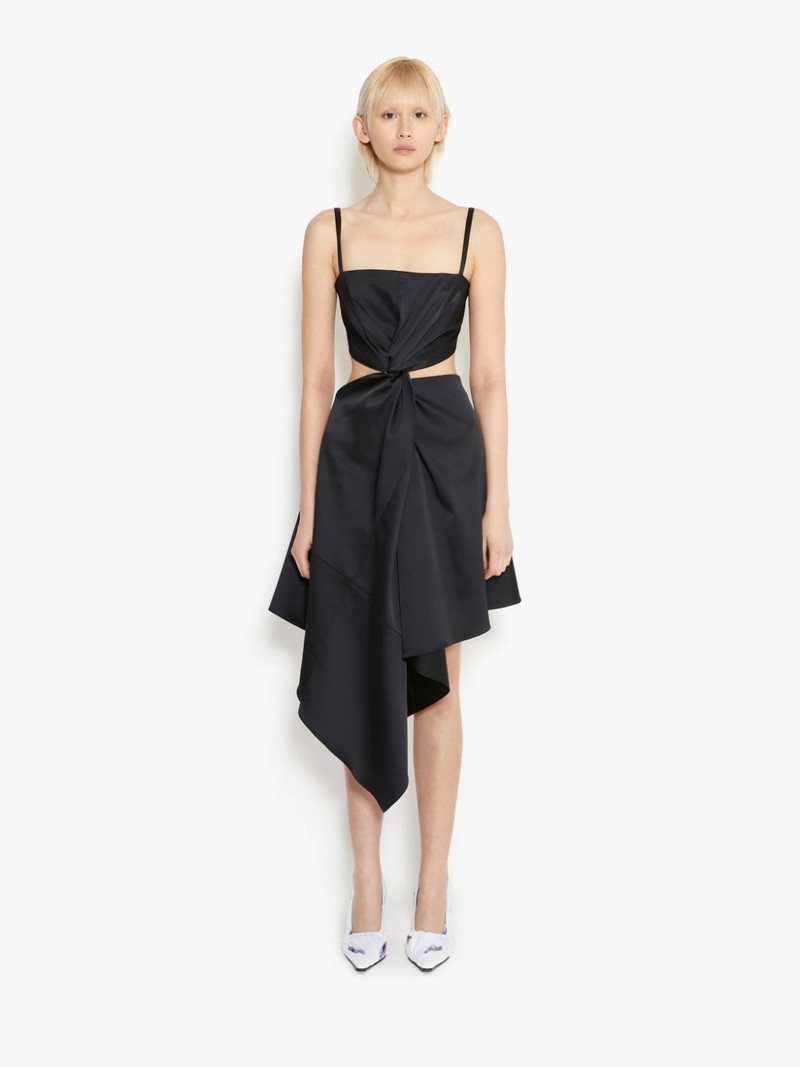 JW Anderson TWISTED CUT OUT ASYMMETRIC DRESS outlook
