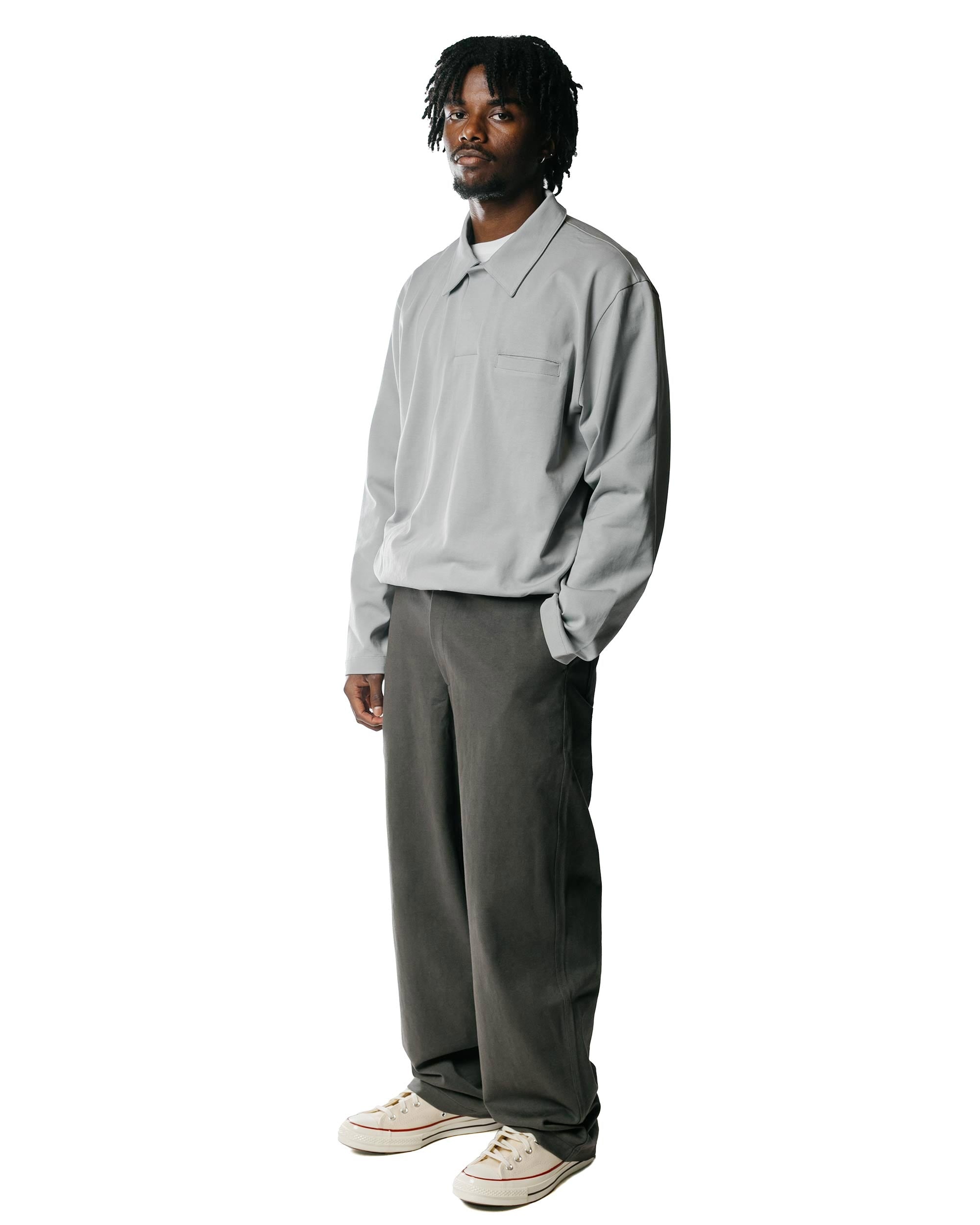 L/S Richmond Polo Foggy Blue - 4