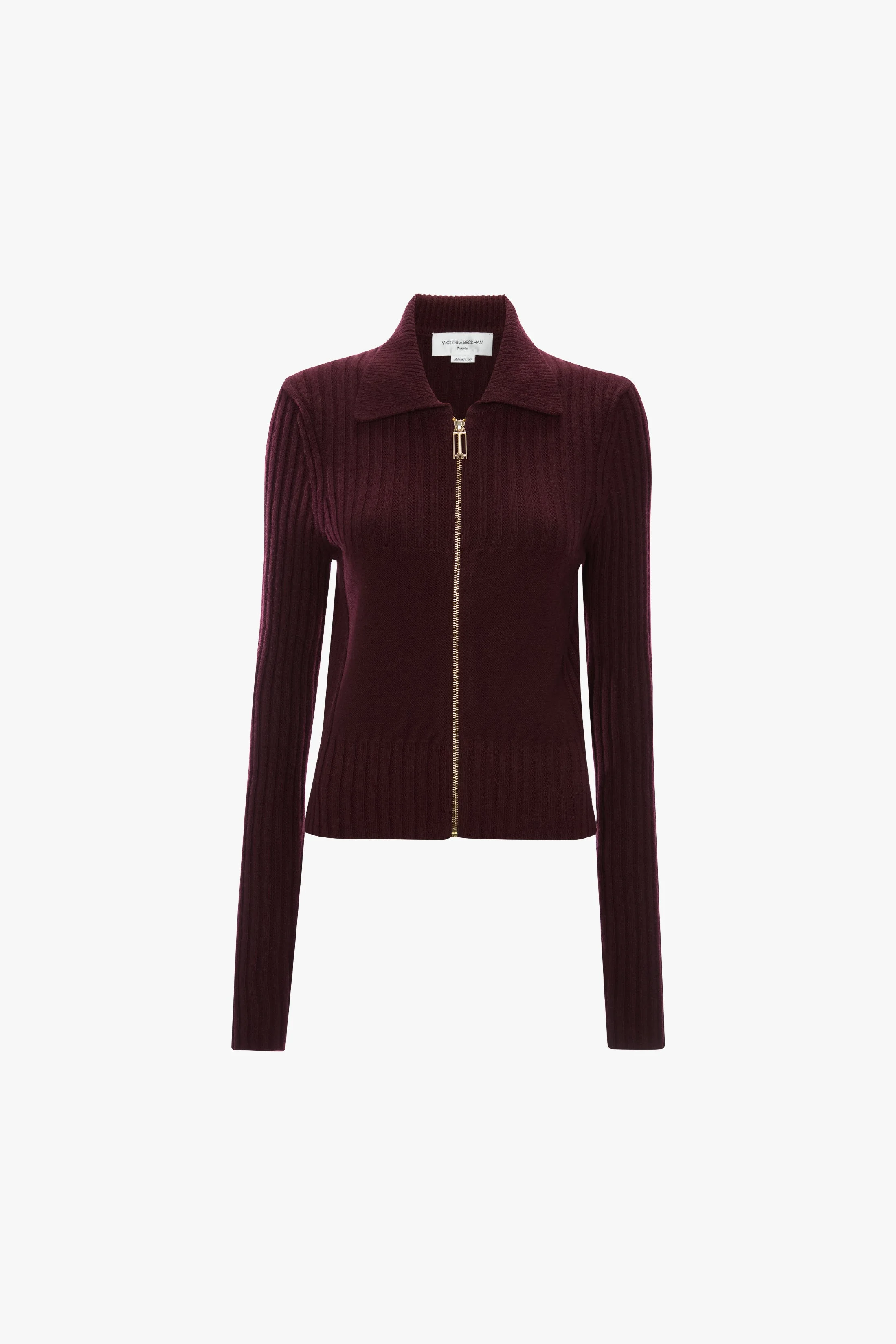 Zip Jumper In Acai - 1