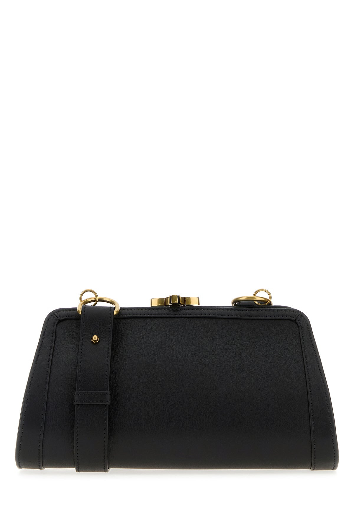 Black leather Ascot crossbody bag - 3