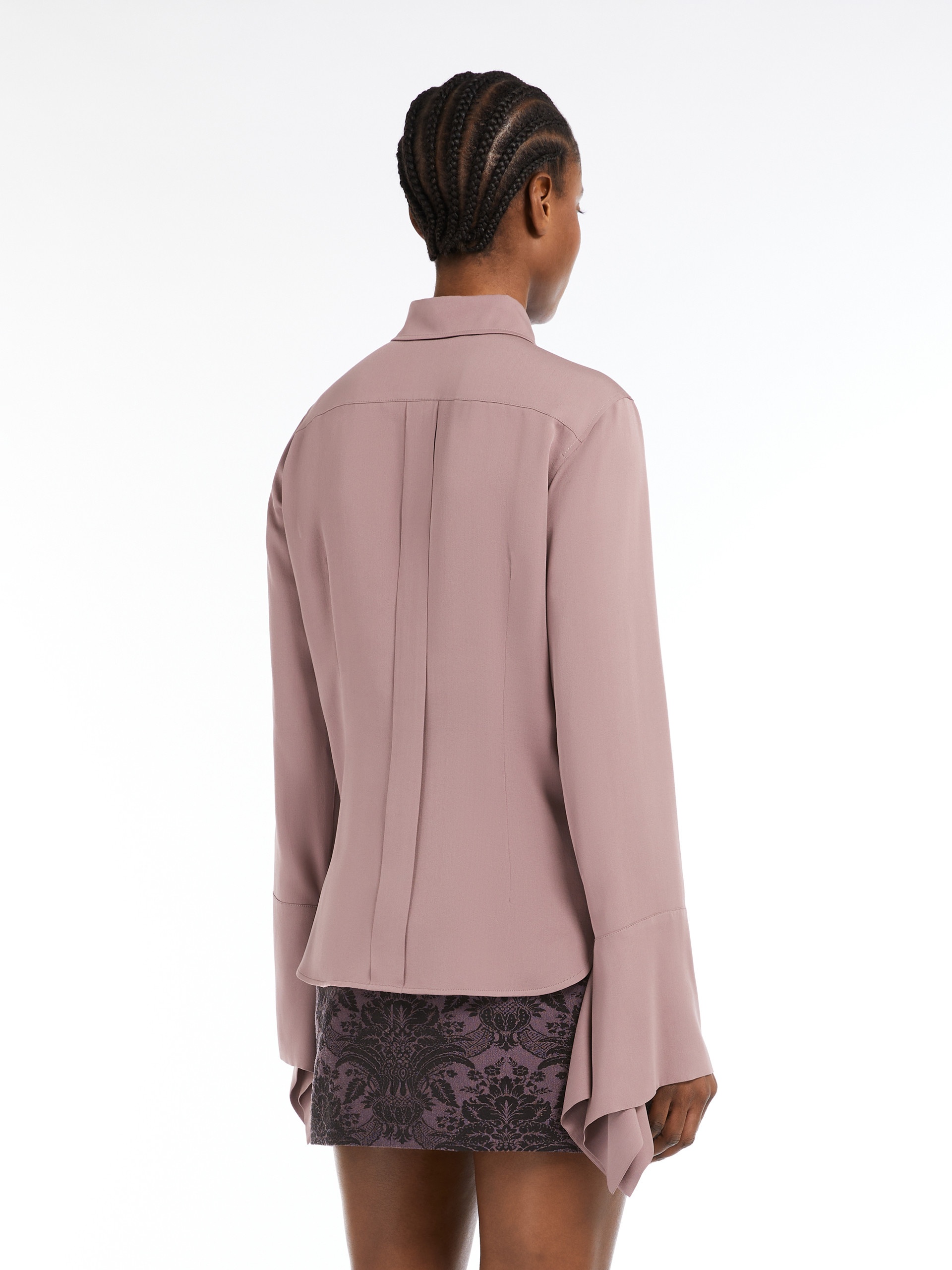 GRECIA Silk charmeuse shirt - 4