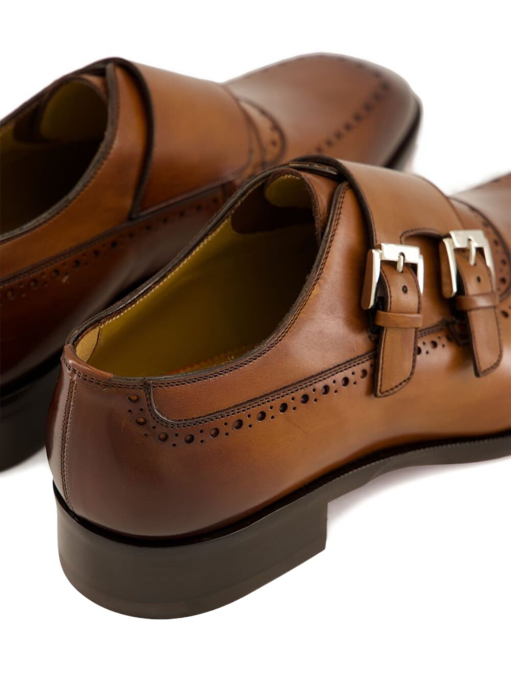 double-buckle brogue loafers - 5