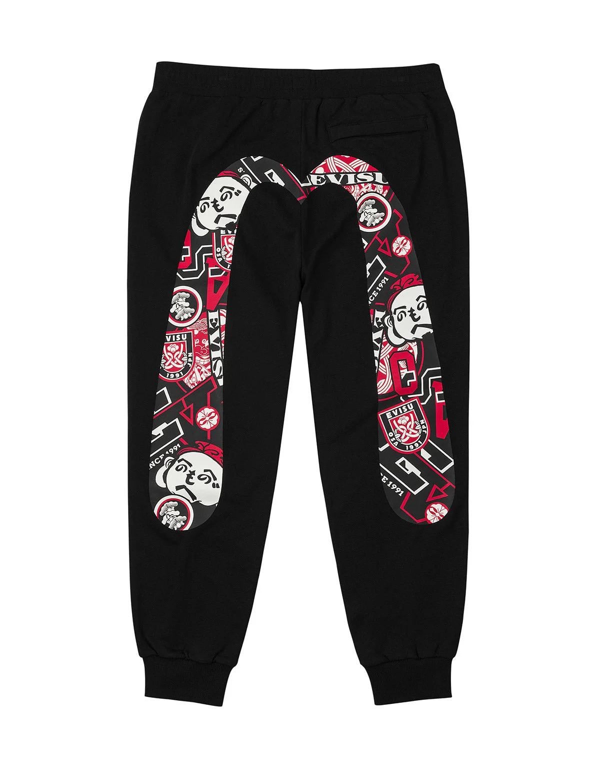 Henohenomohe Godhead Daicock Print Regular Fit Sweatpants - 1