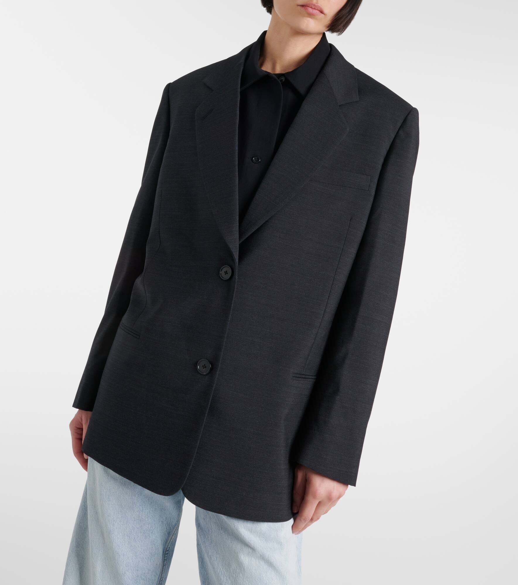 Virgin wool blazer - 6