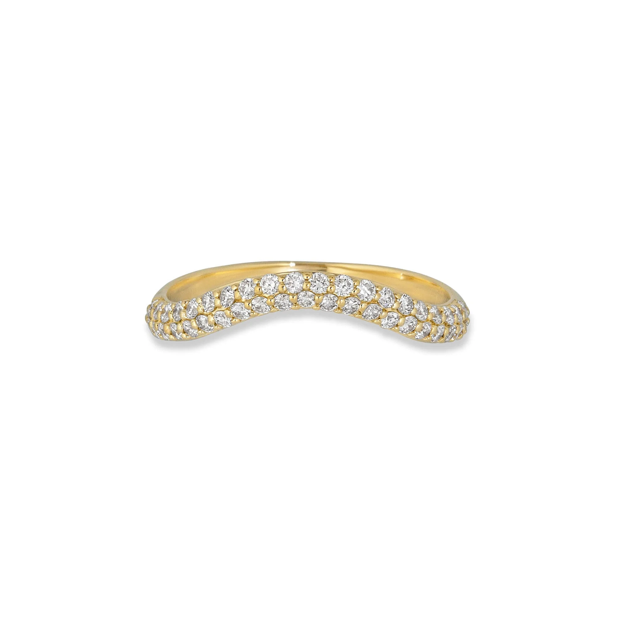 Anjelica Pave Stacking Band - 1