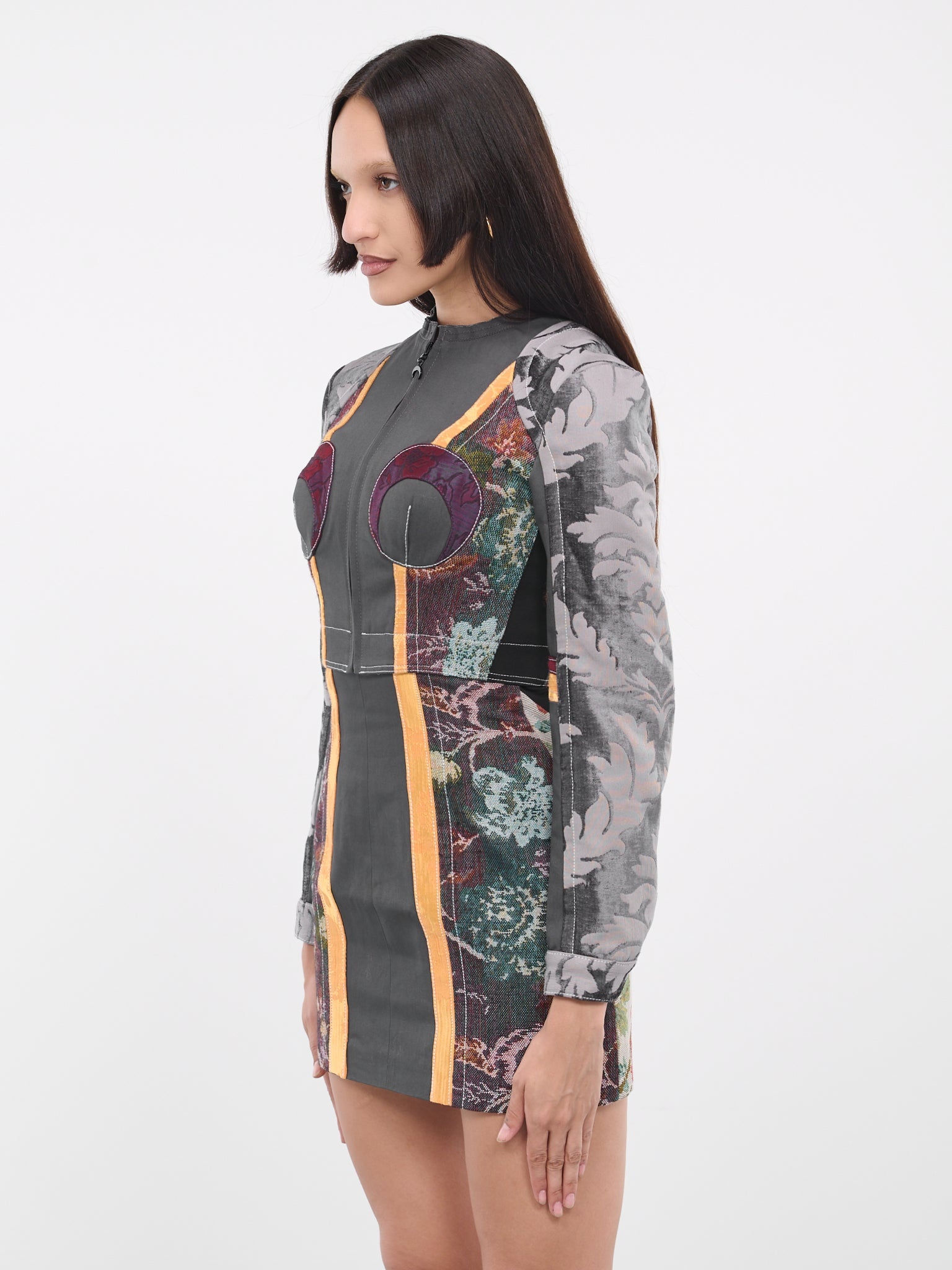 Regenerated Floral Tapestries Jacket - 2