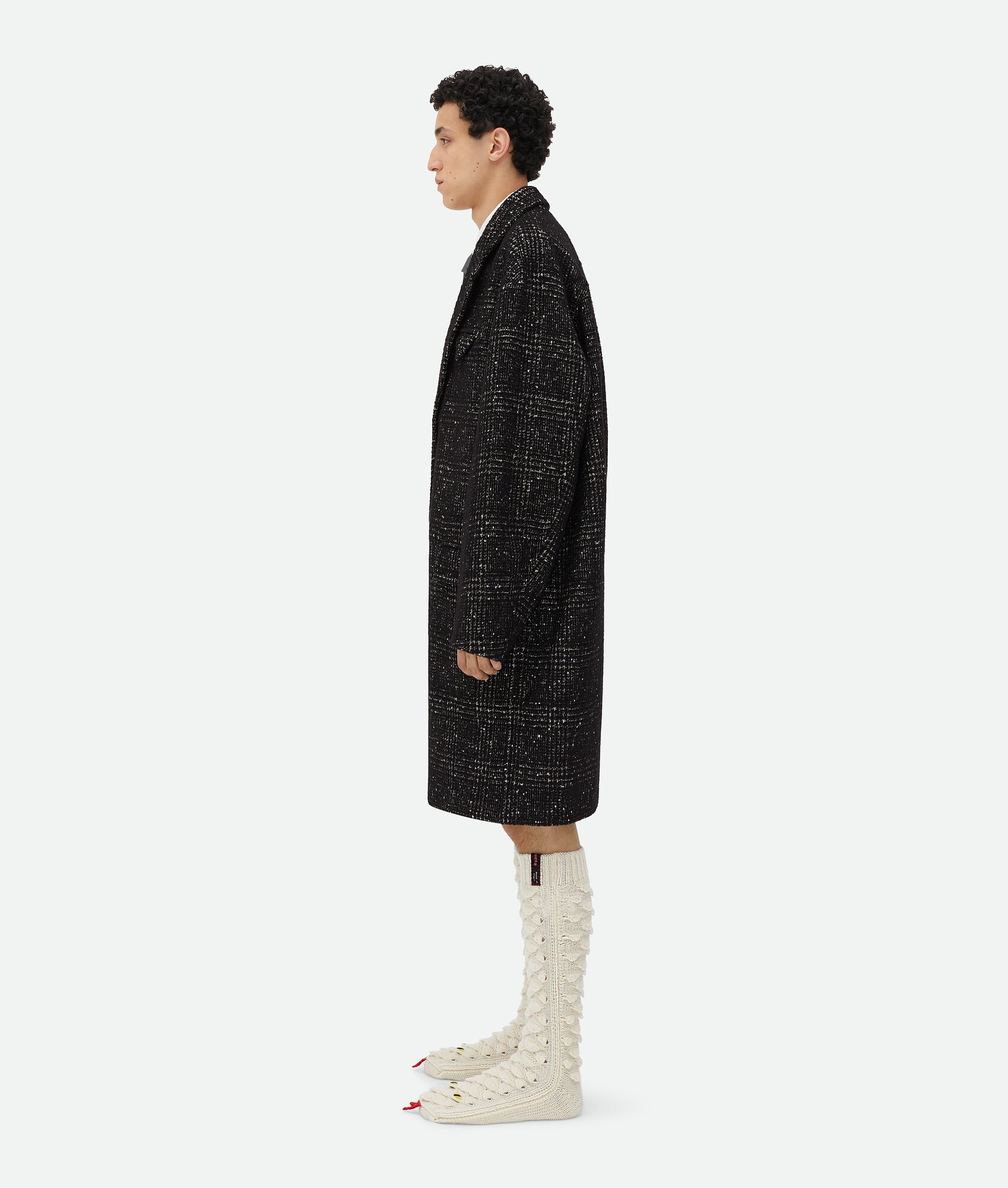 Snake Scales Wool Knit Socks - 3