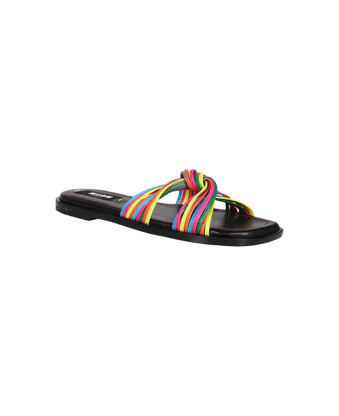 Leather Slides - 2