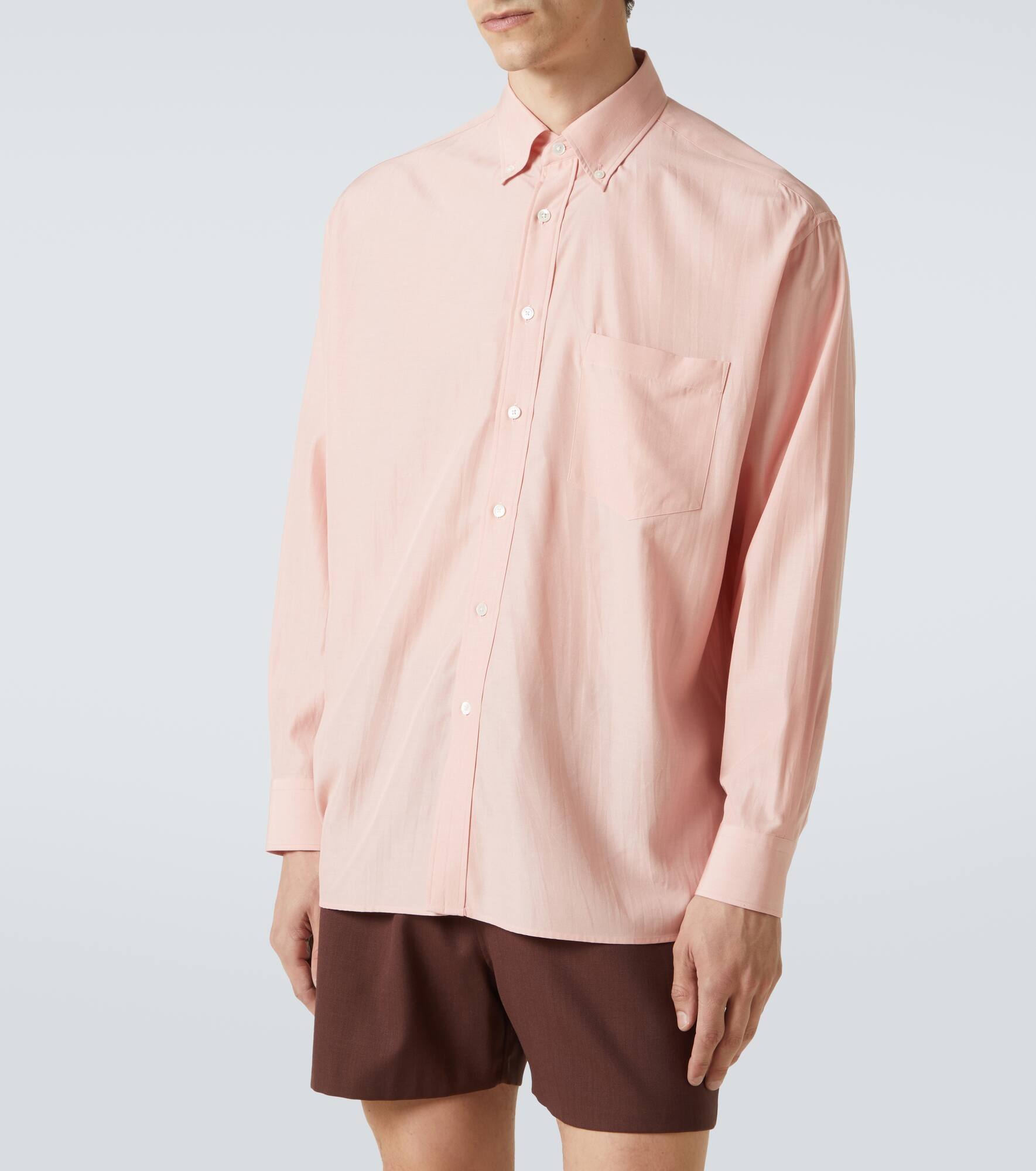 Silk broadcloth shirt - 3
