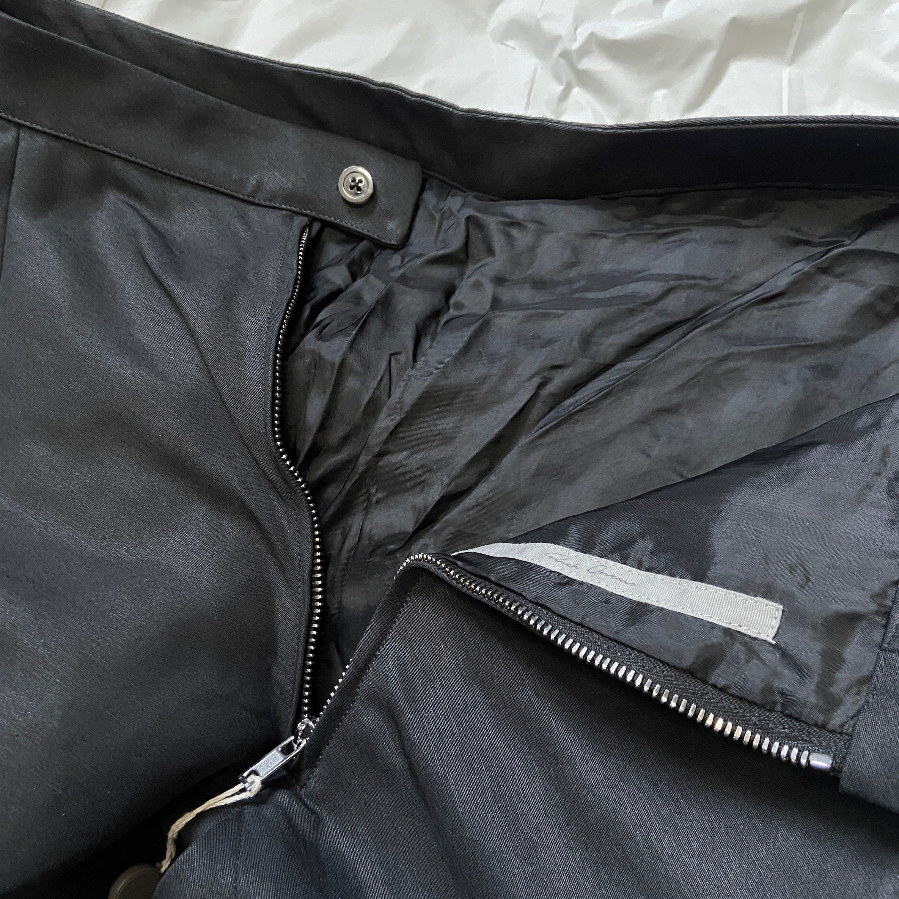 Rick Owens ss17 Walrus boner pillar long waxed skirt 40 - 12