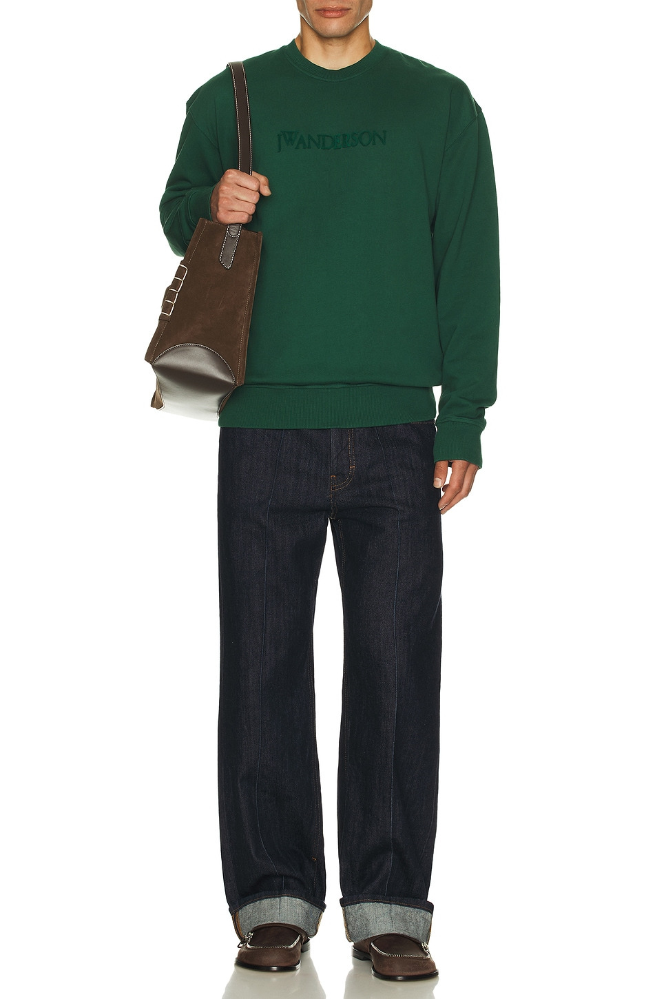 Logo Embroidery Sweatshirt - 5