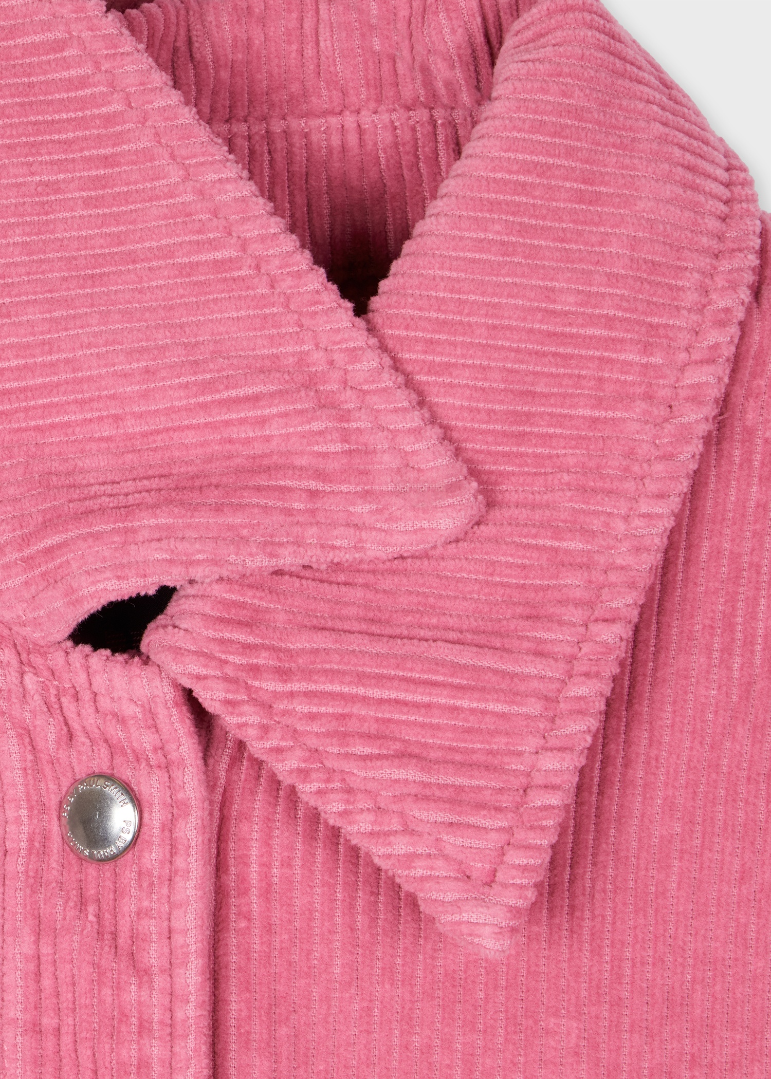 Women's Pink Corduroy Chore Jacket - 2