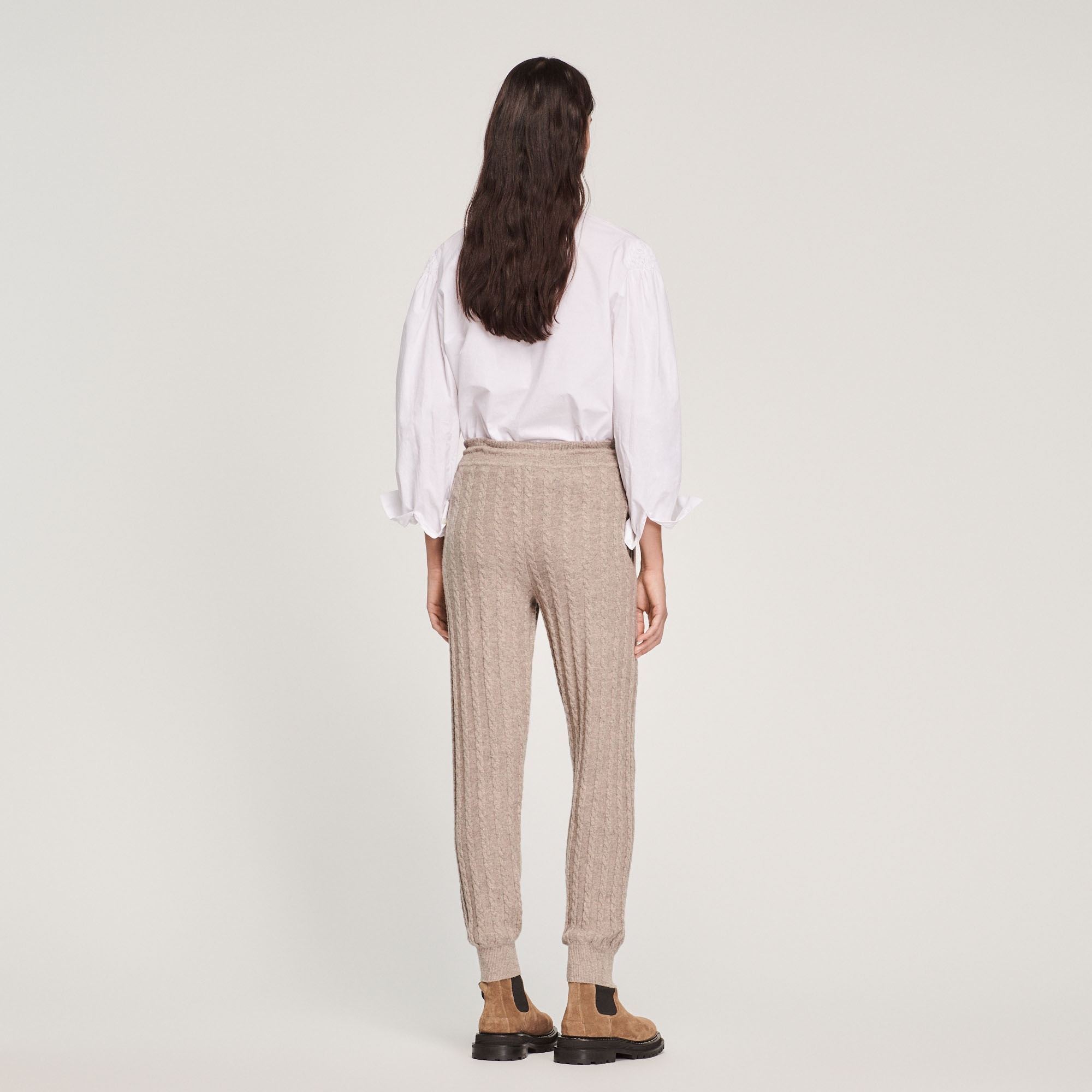 Knitted jogging bottoms - 6