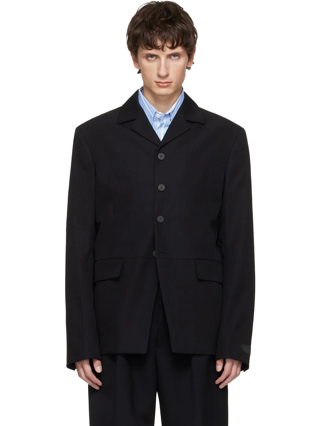 Black 'The Pittore' Blazer - 1