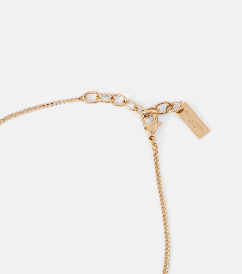 SAINT LAURENT Cassandre necklace outlook