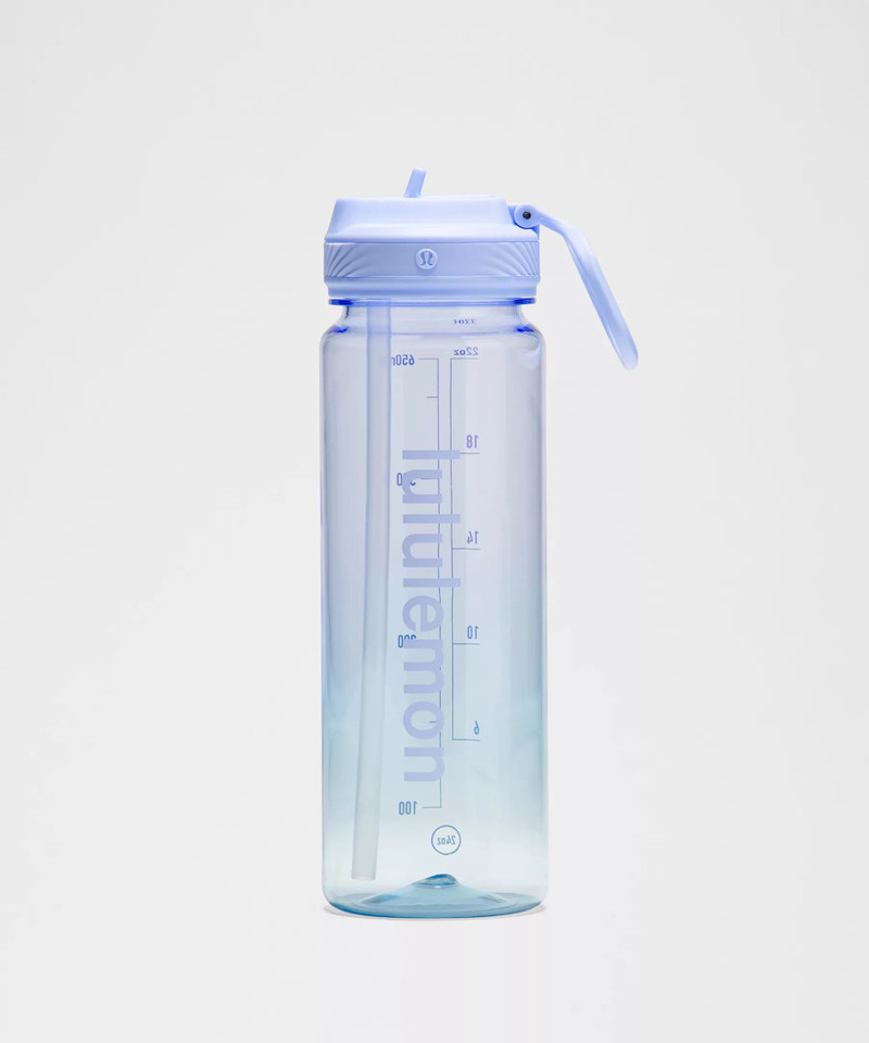 Back to Life Clear Bottle 24oz *Straw Lid 1