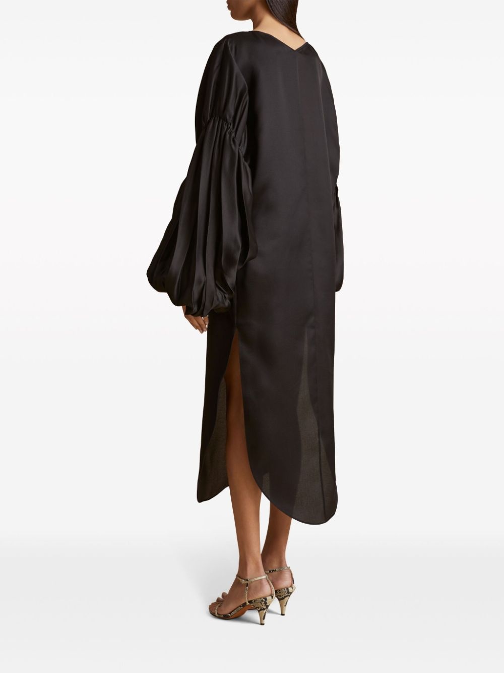 Zelma silk maxi dress - 4