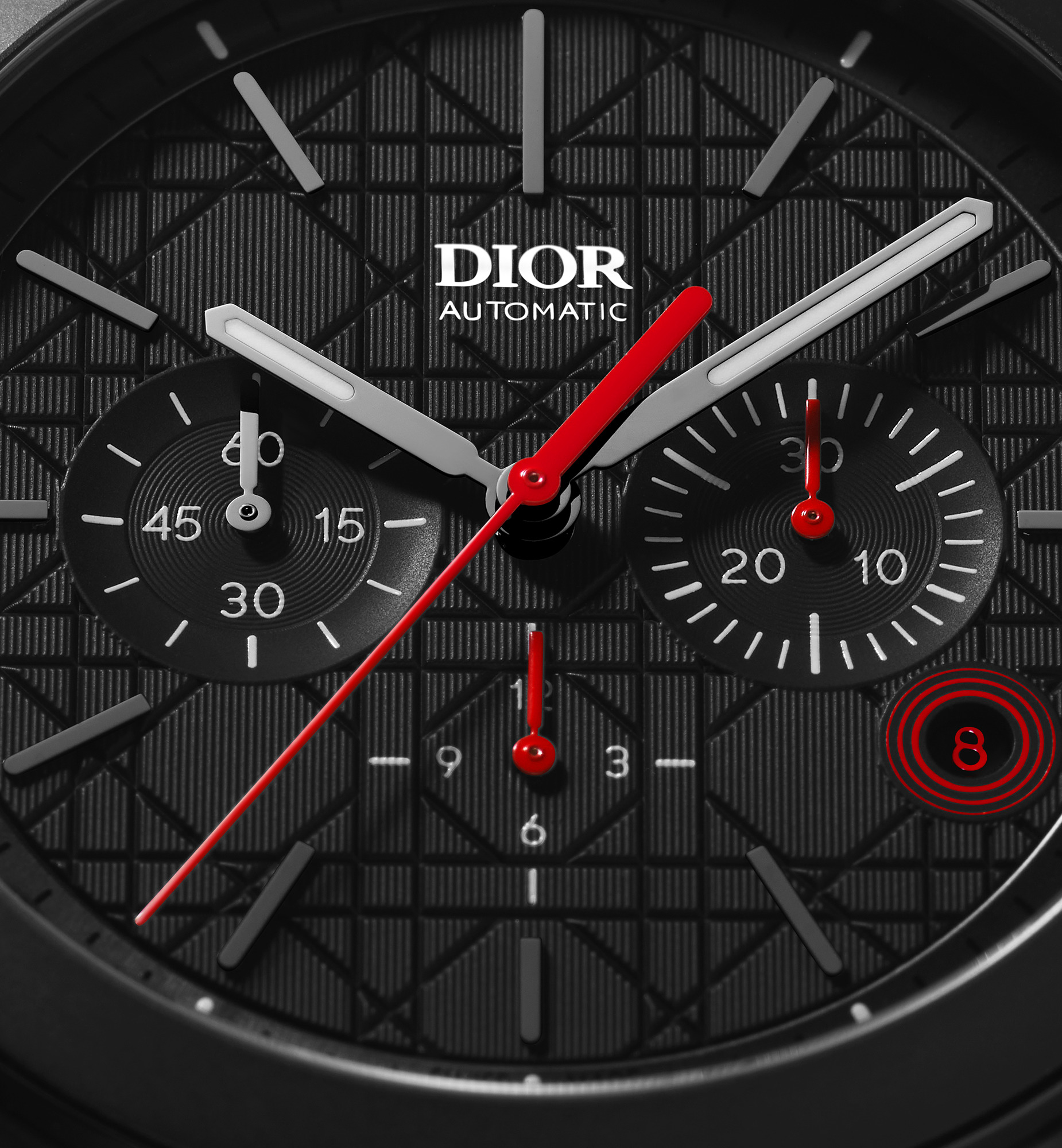 Chiffre Rouge Black Ultramatte Chronograph - 5