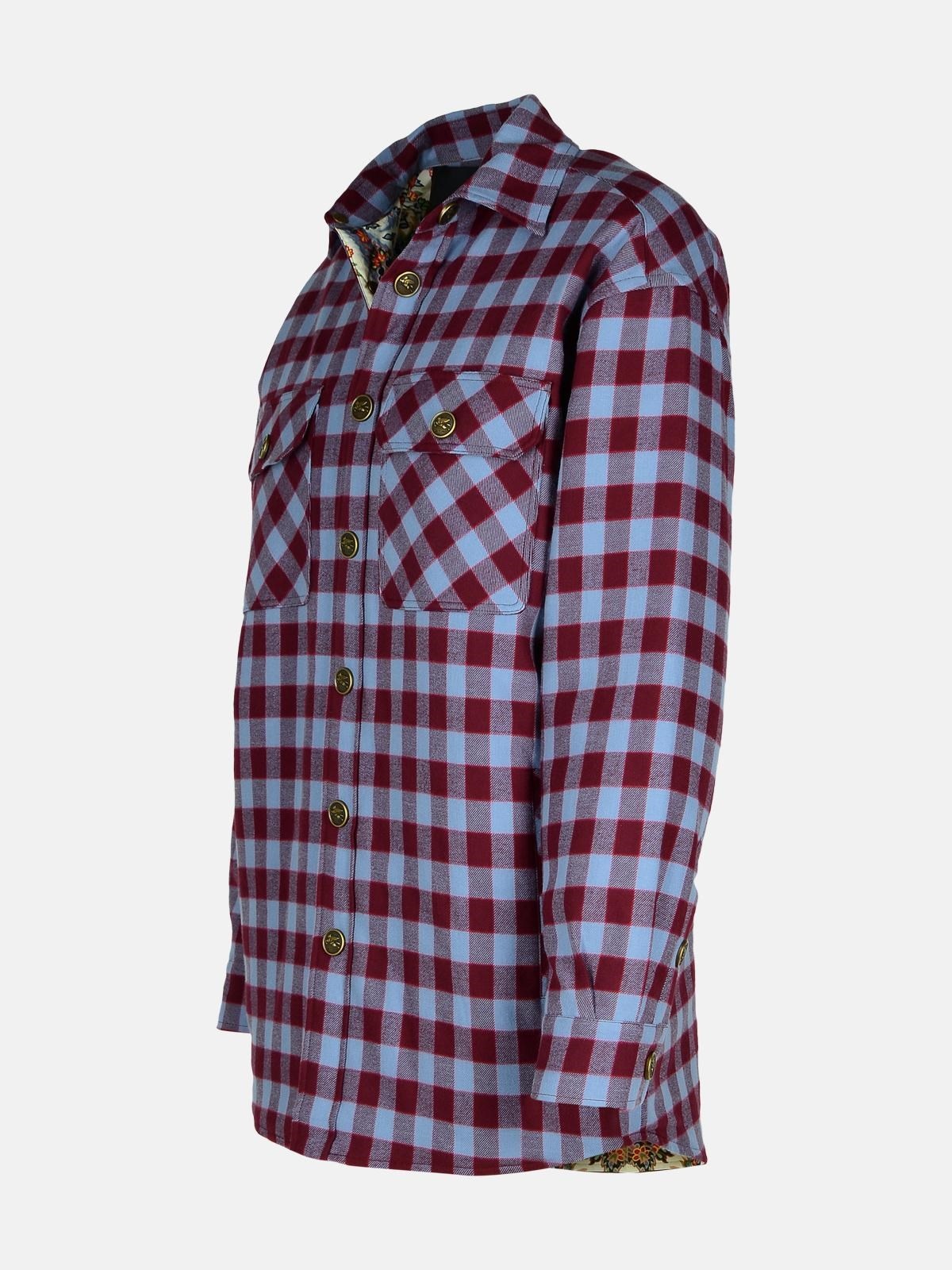 'CHECK' MULTICOLOR COTTON SHIRT - 2